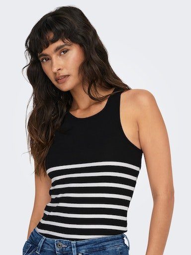 NU 20% KORTING: Only Tanktop ONLKENYA RIB STRIPE TANK TOP CS JRS