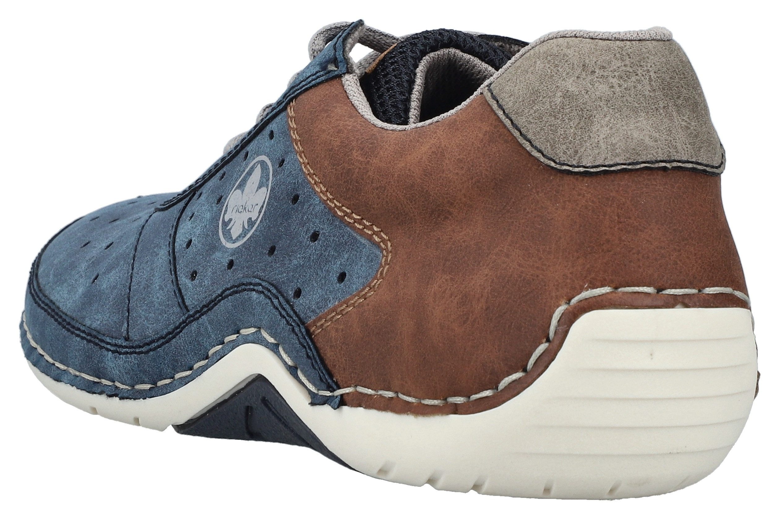 Rieker Sneakers , veterschoen, lage schoen, vrijetijdsschoen met memosoft binnenzool