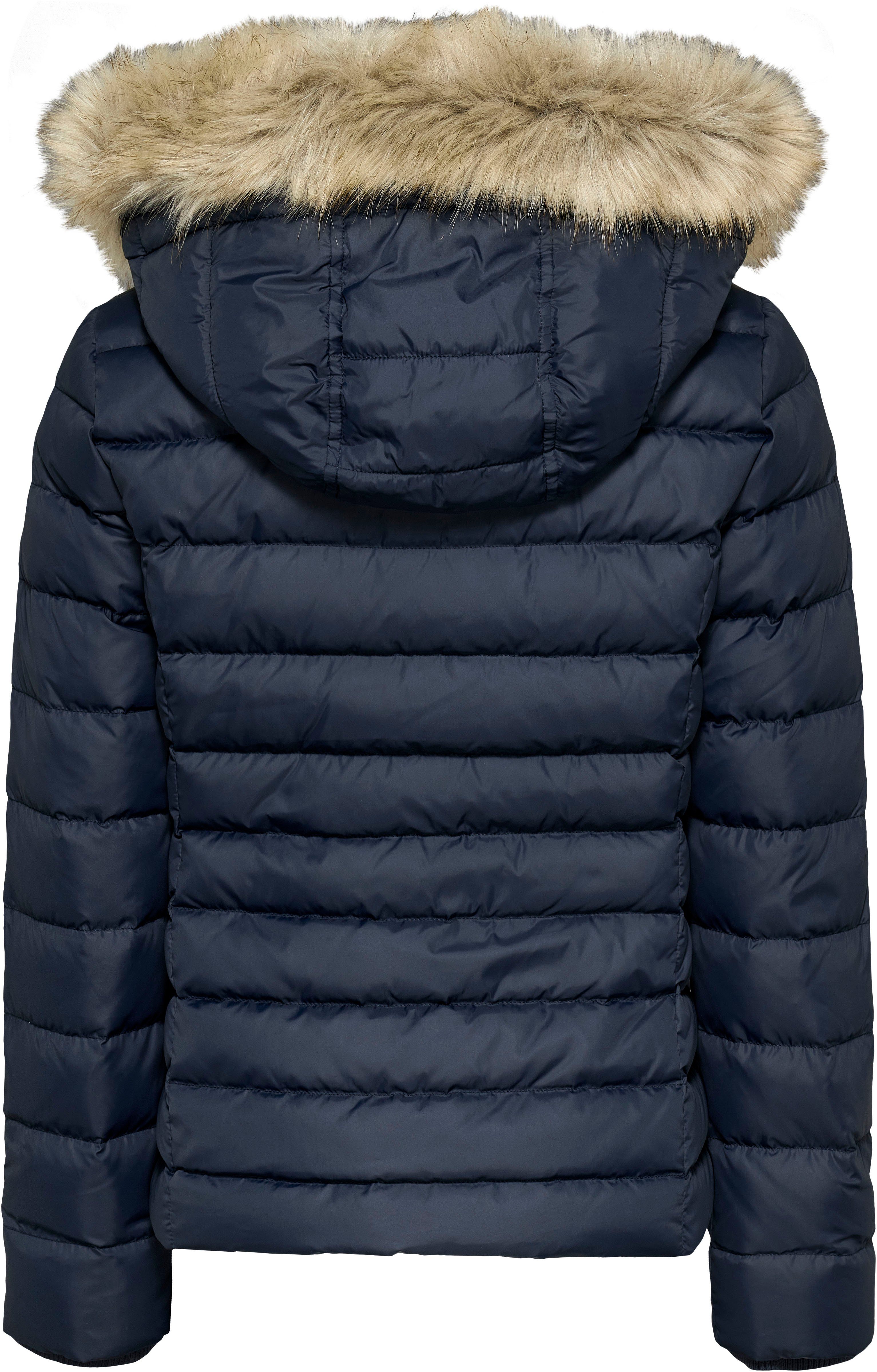 TOMMY JEANS Gewatteerde jas TJW BASIC HOODED DOWN JACKET EXT