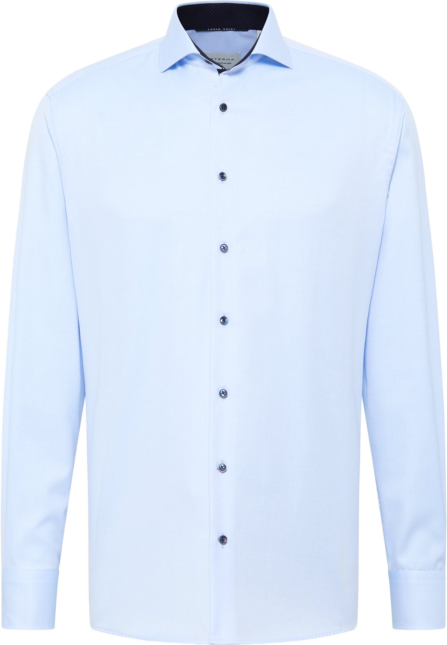 Eterna Overhemd met lange mouwen MODERN FIT NON IRON (strijkvrij)