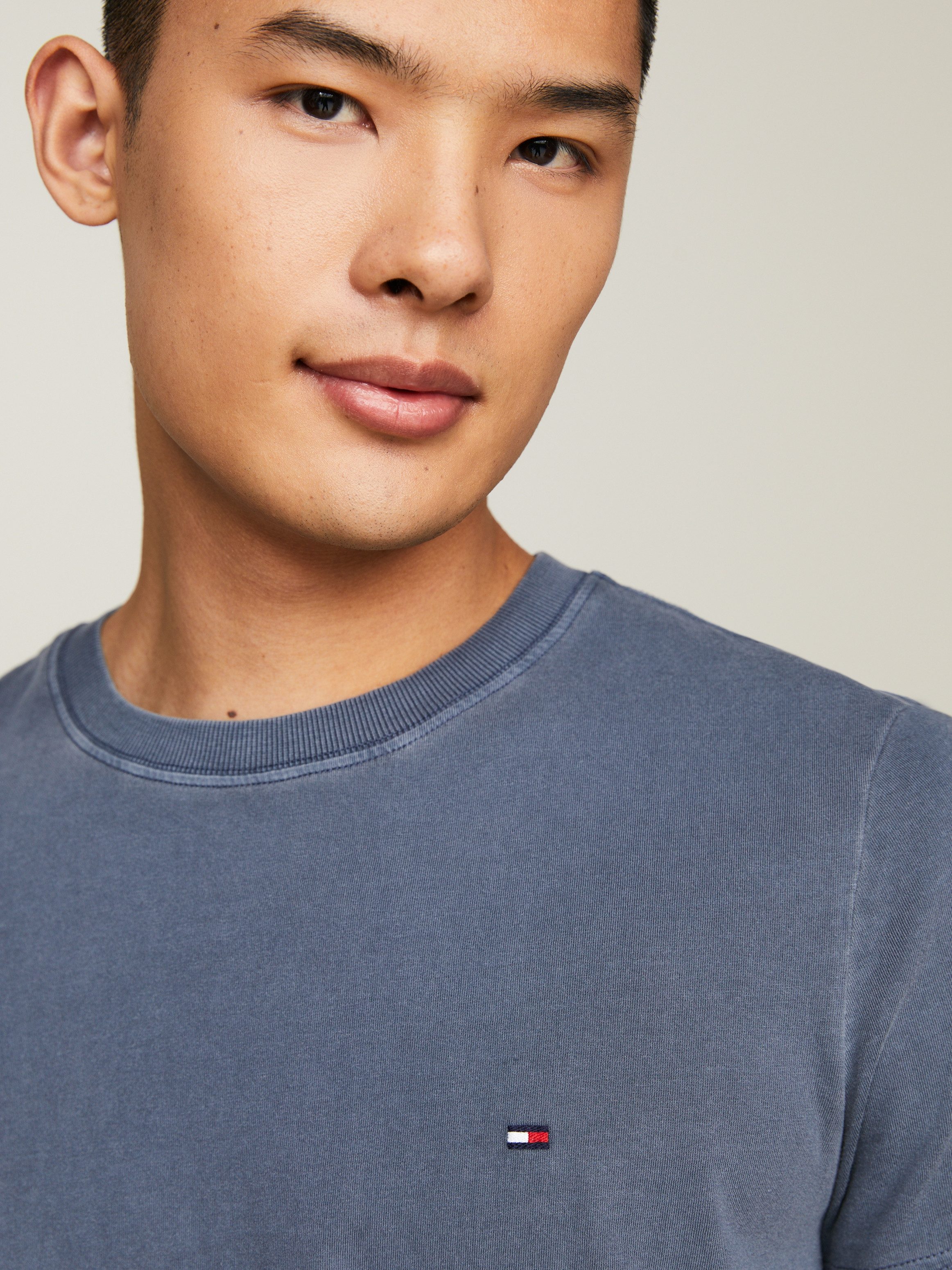 Tommy Hilfiger T-shirt GARMENT DYE CHEST FLAG TEE