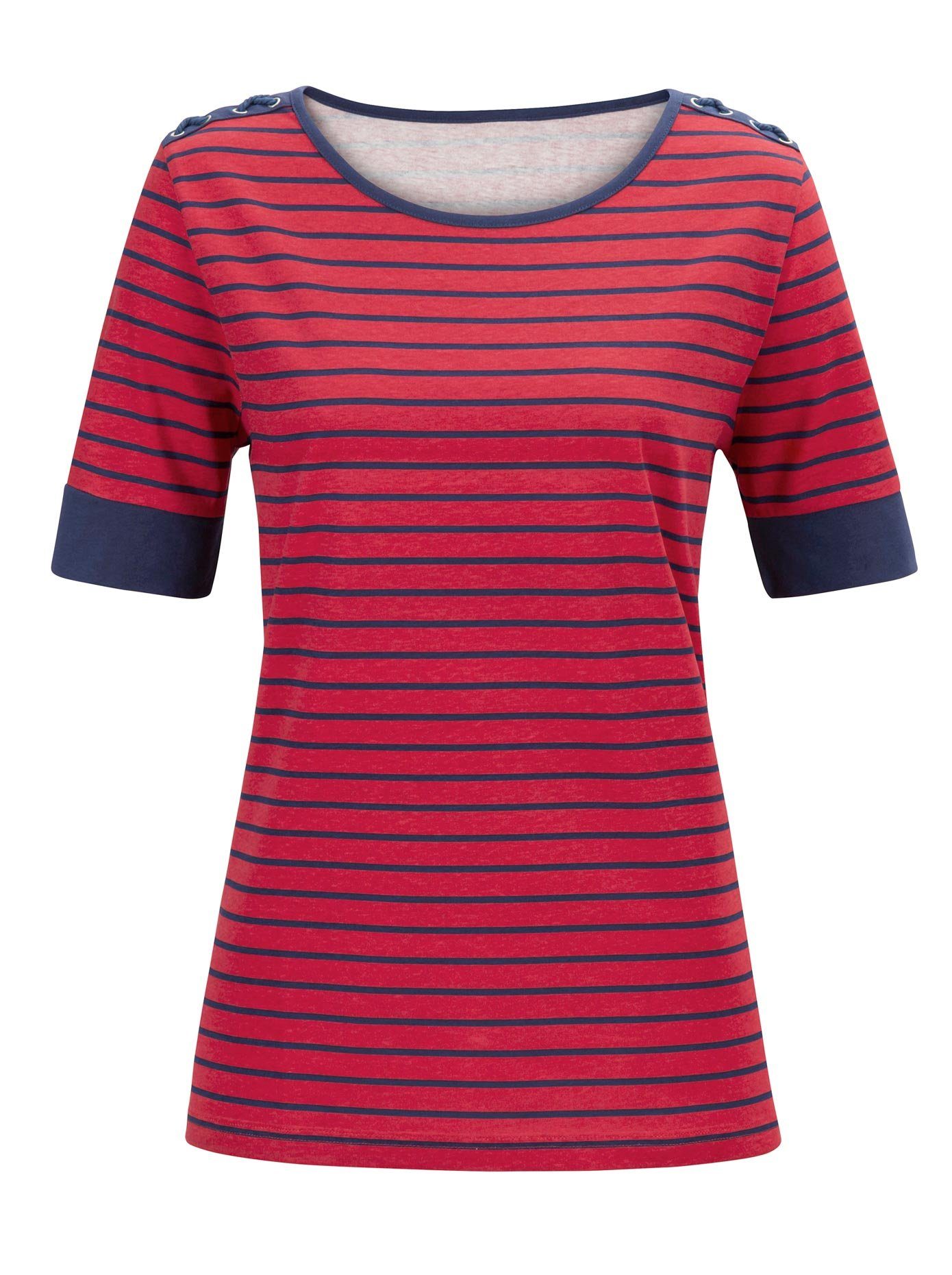 Classic Basics Shirt met ronde hals Shirt (1-delig)