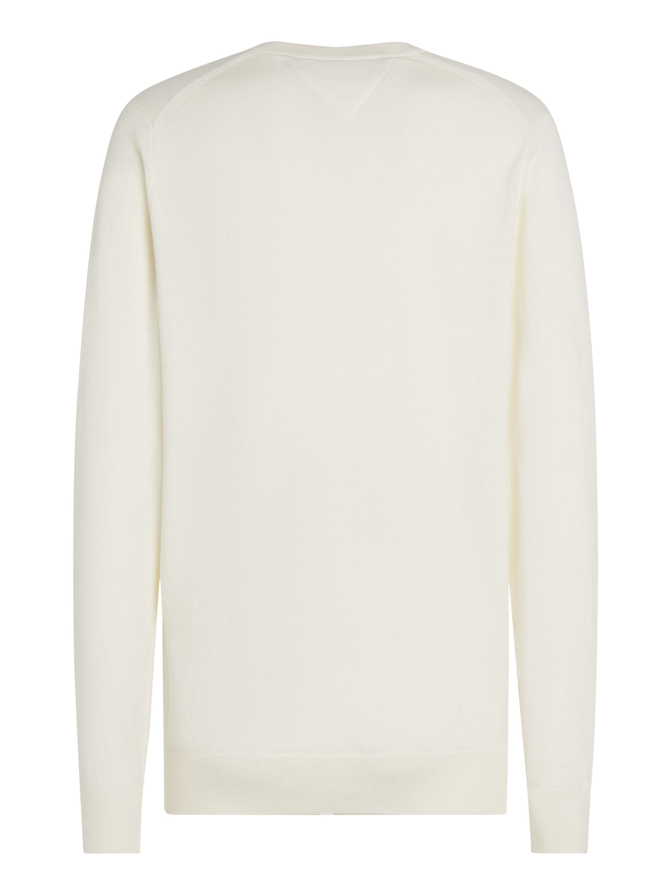 Tommy Hilfiger Trui met V-hals PIMA ORG CTN CASHMERE V NECK