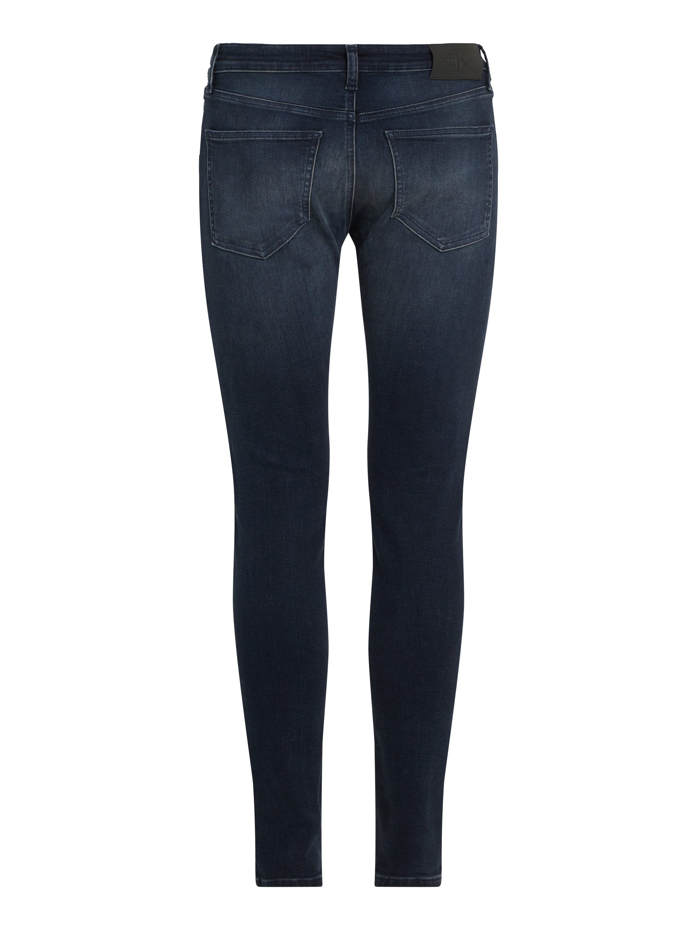 Calvin Klein Stretch jeans Skinny Muntzakje logo borduursel