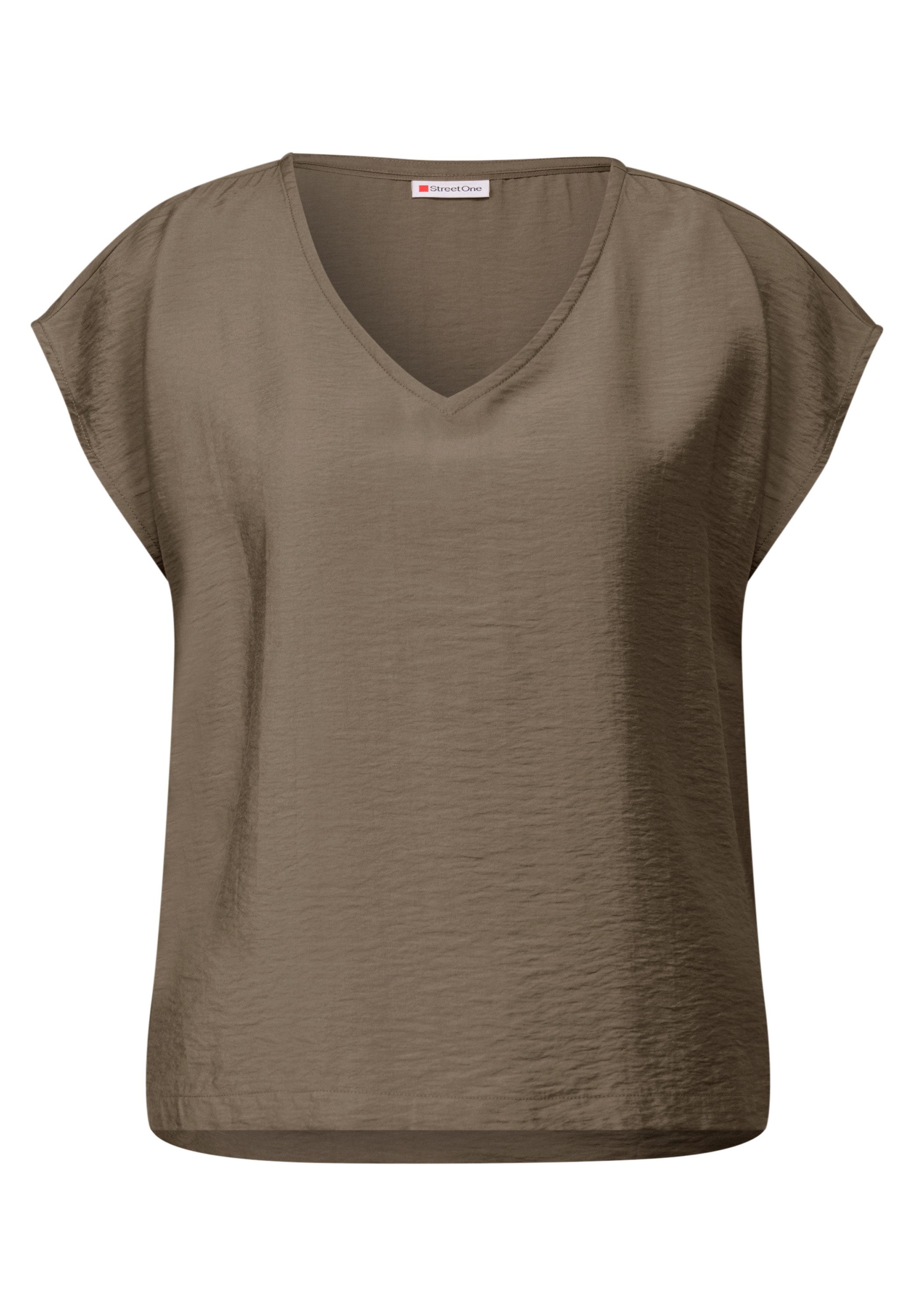 STREET ONE Shirtblouse met v-hals