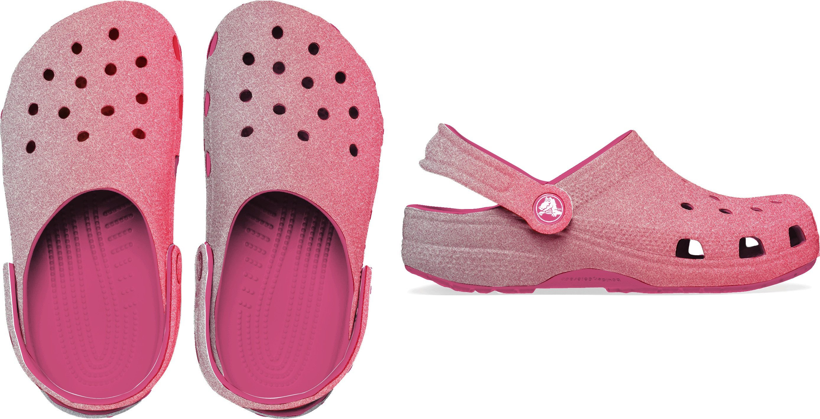 Crocs Clogs Classic Iridescent Glitter