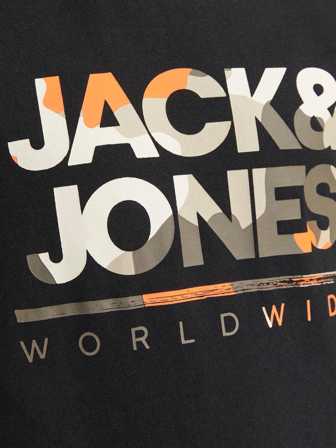 Jack & Jones Junior T-shirt JJLUKE TEE SS CREW NECK JNR