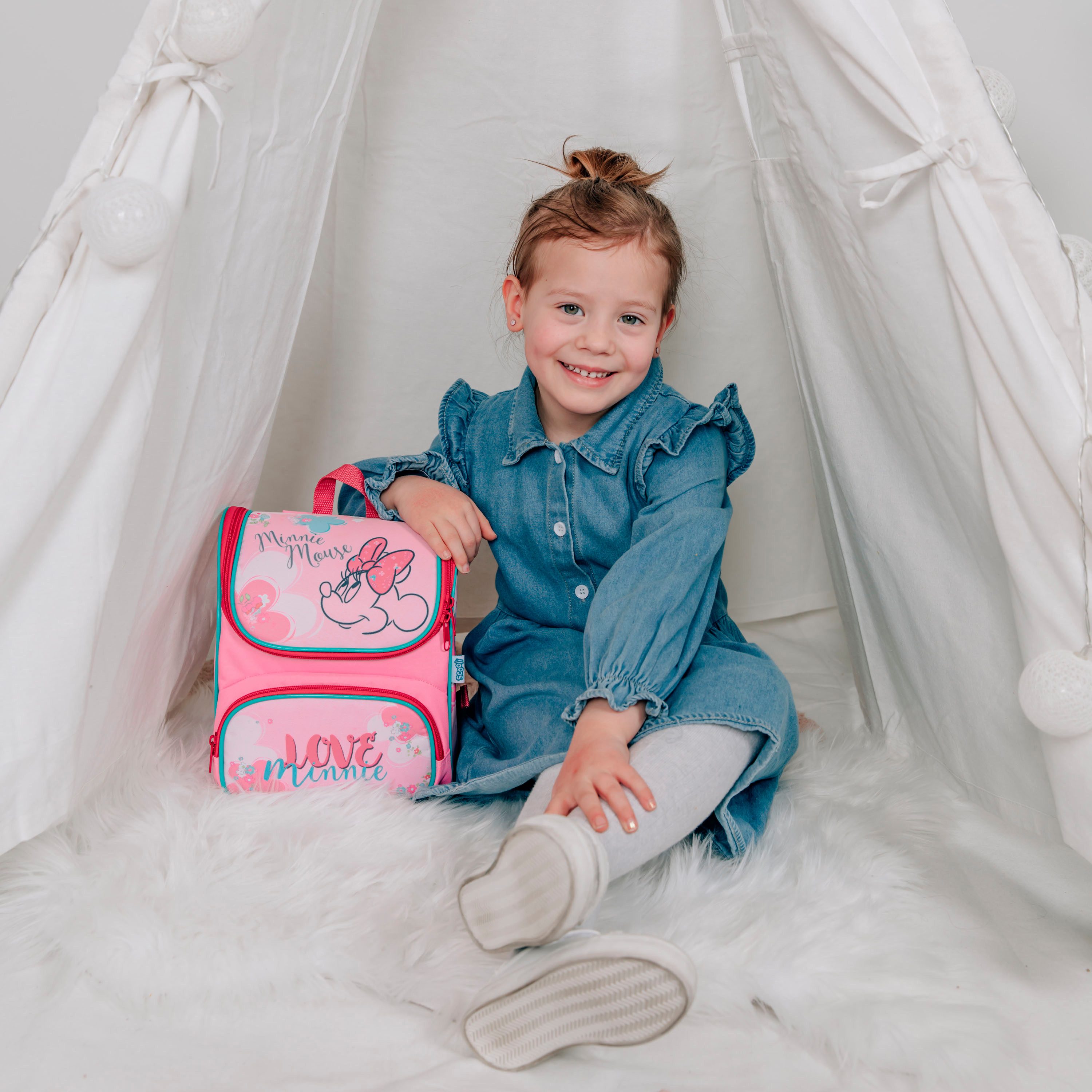 Scooli Schooltas voor kleuters Cutie, Minnie Mouse