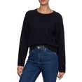 tommy hilfiger trui met ronde hals softwool cable c-nk sweater blauw