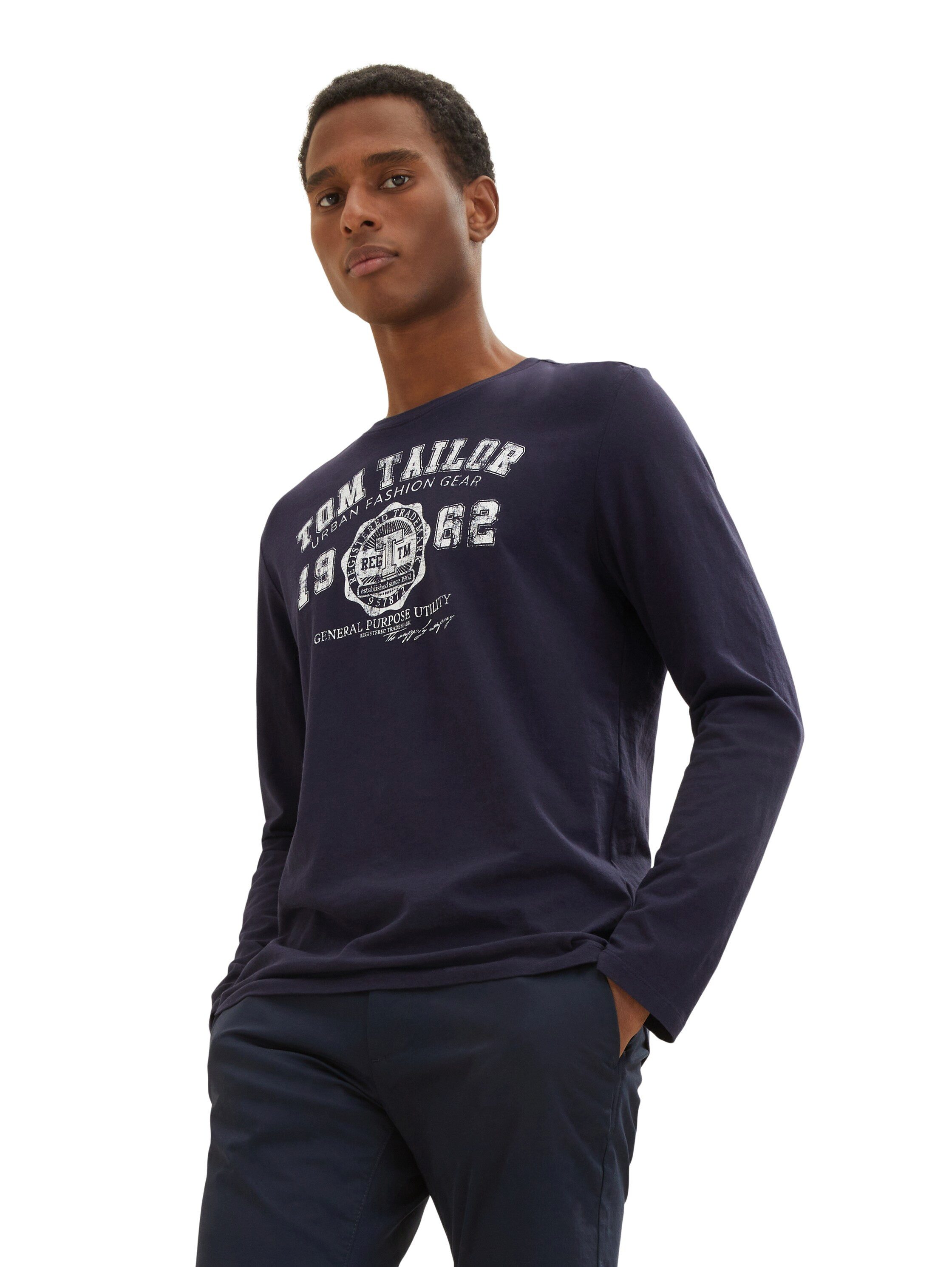 Tom Tailor Shirt met lange mouwen (set, 2-delig)