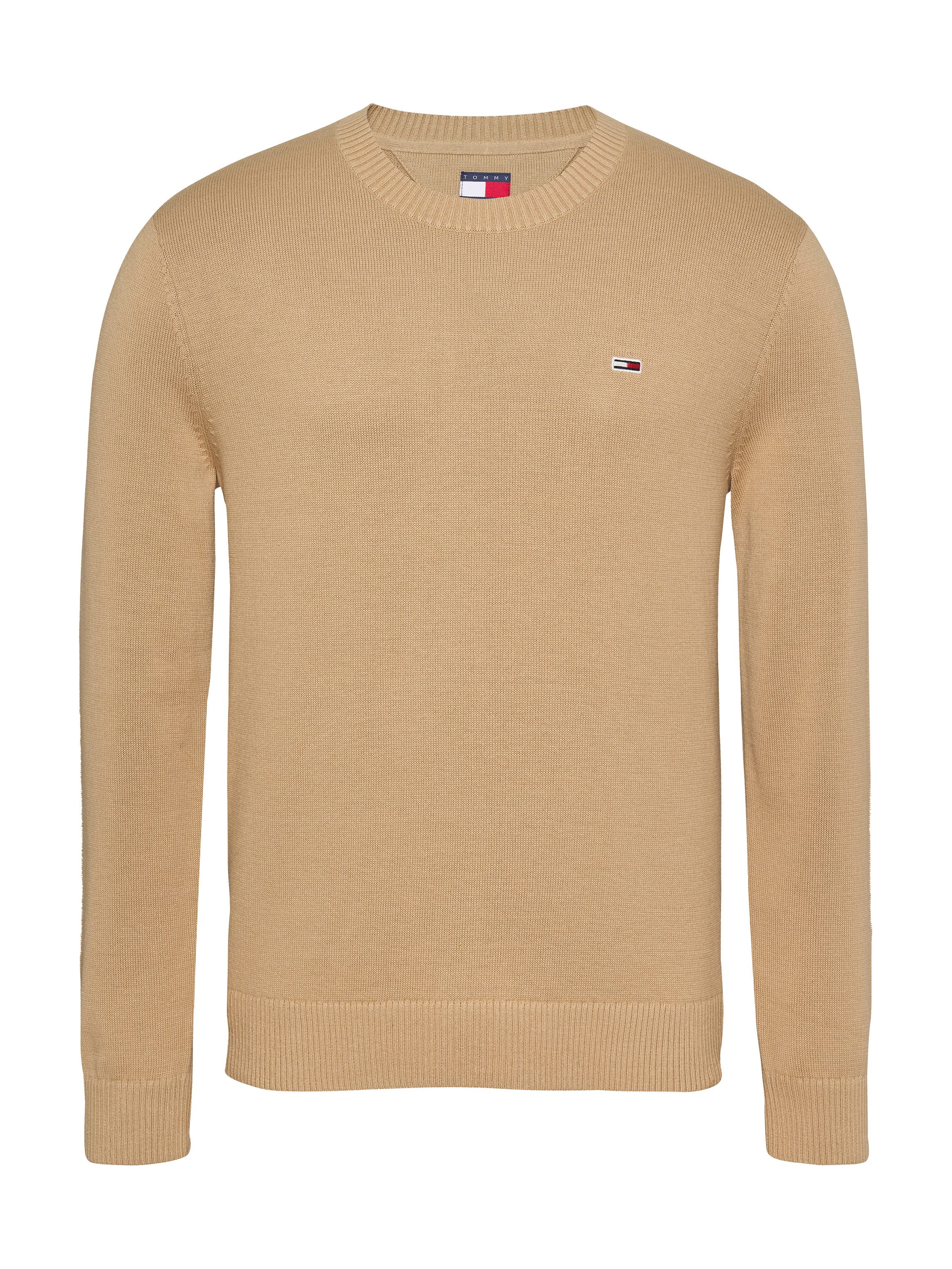 TOMMY JEANS Trui met ronde hals TJM SLIM ESSENTIAL LIGHT SWEATER