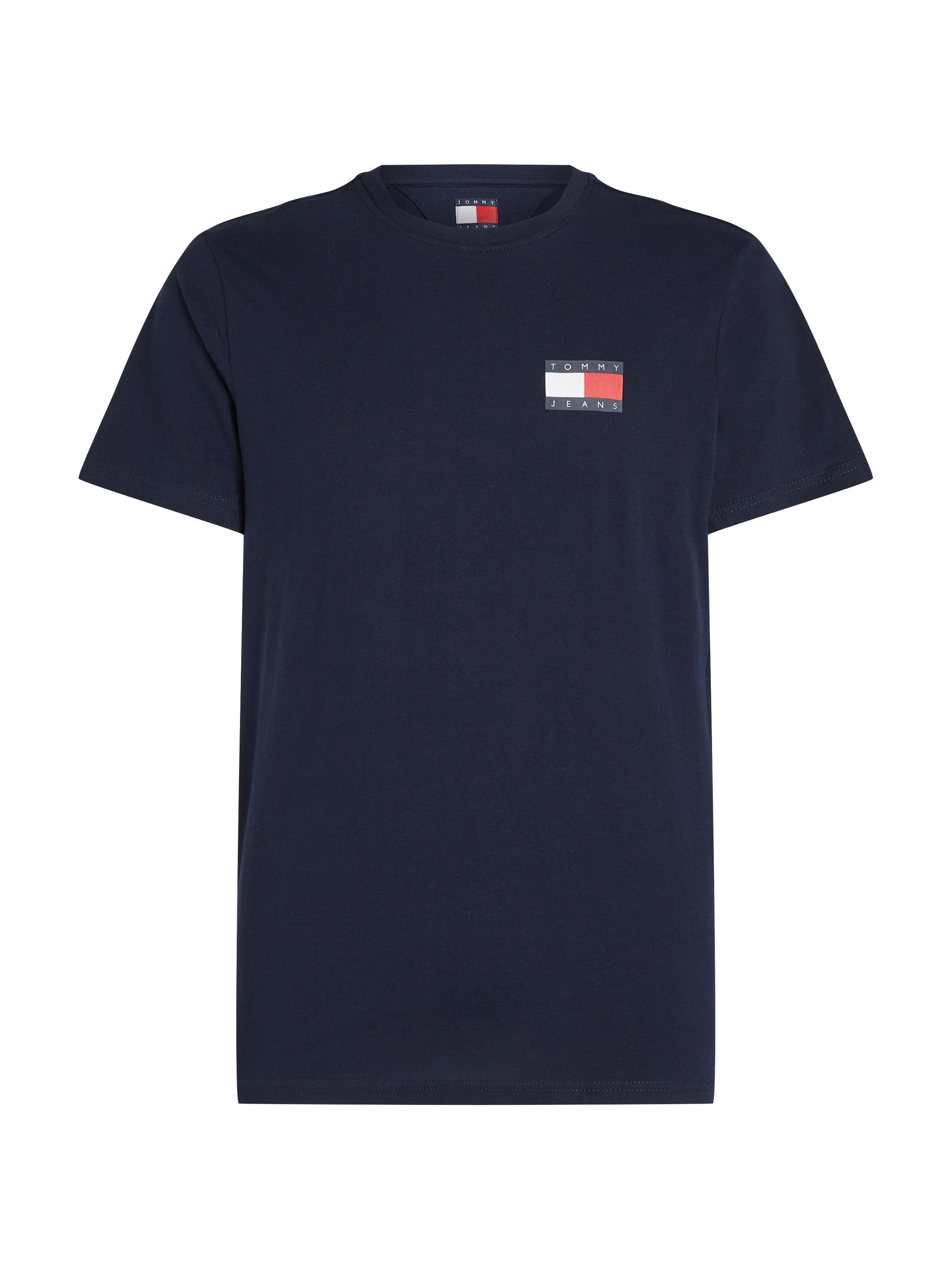 TOMMY JEANS T-shirt TJM SLIM ESSENTIAL FLAG TEE EXT