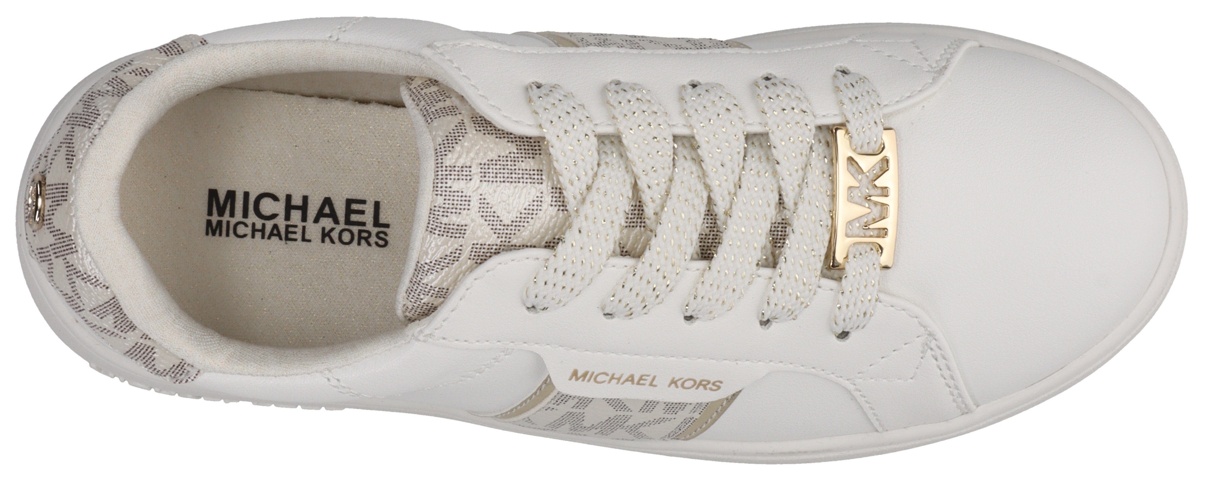 MICHAEL KORS KIDS Sneakers JEM MAXINE met michael kors monogram, vrijetijdsschoen, lage schoen, veterschoen