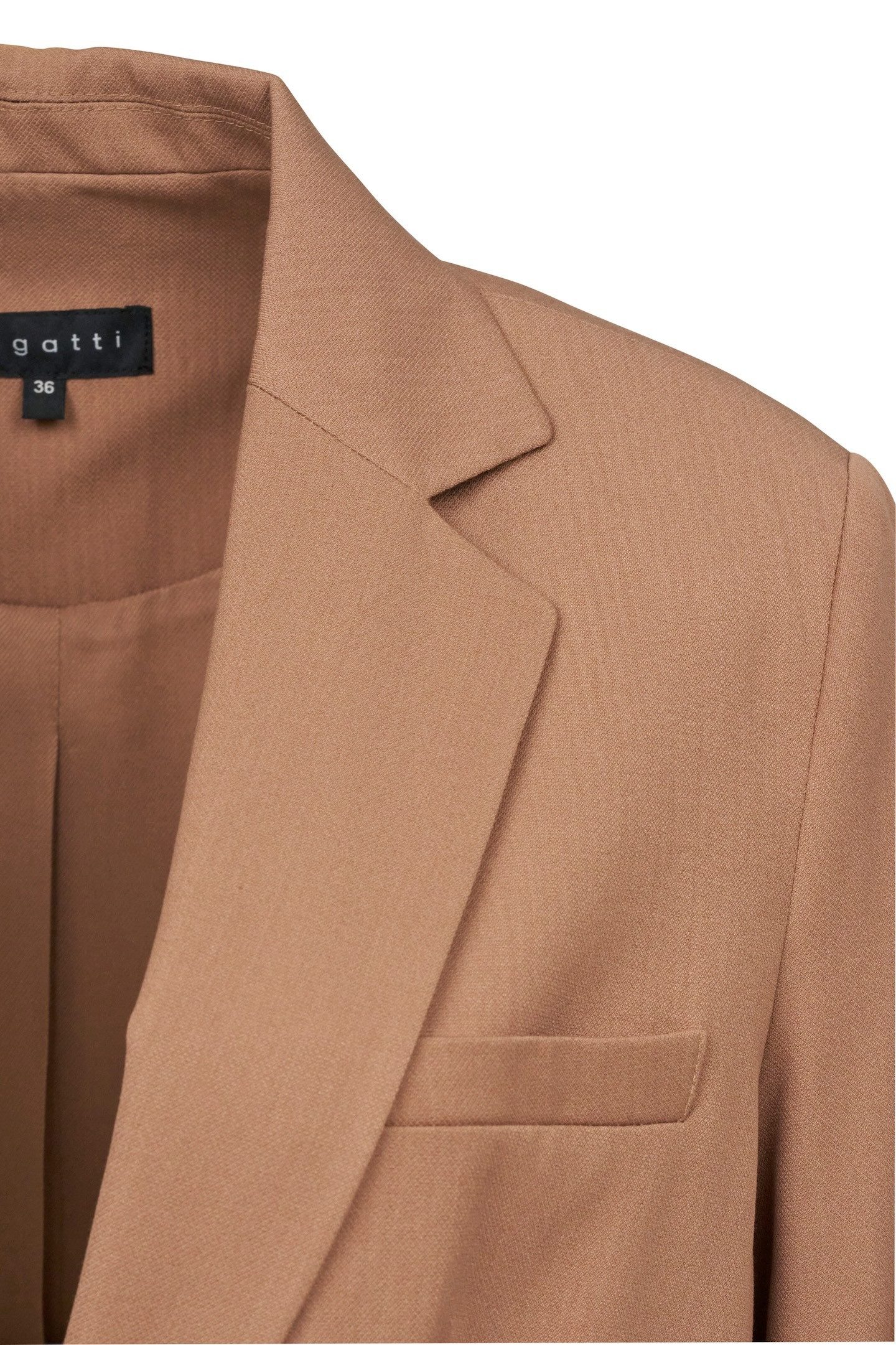 Bugatti Korte blazer van elastische viscosesmix