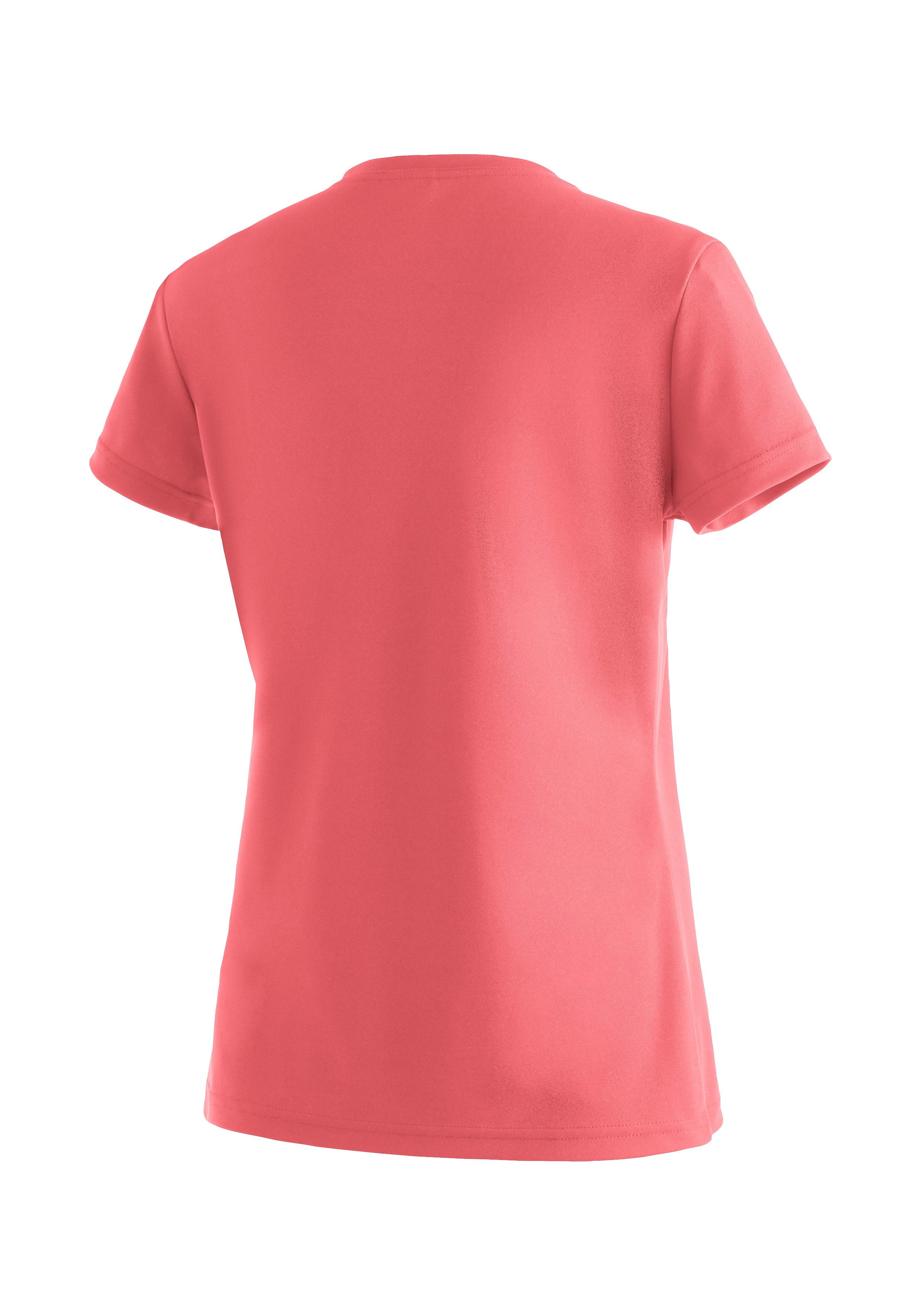 Maier Sports Functioneel shirt Trudy Dames-T-shirt, shirt met korte mouwen voor wandelen en vrije tijd