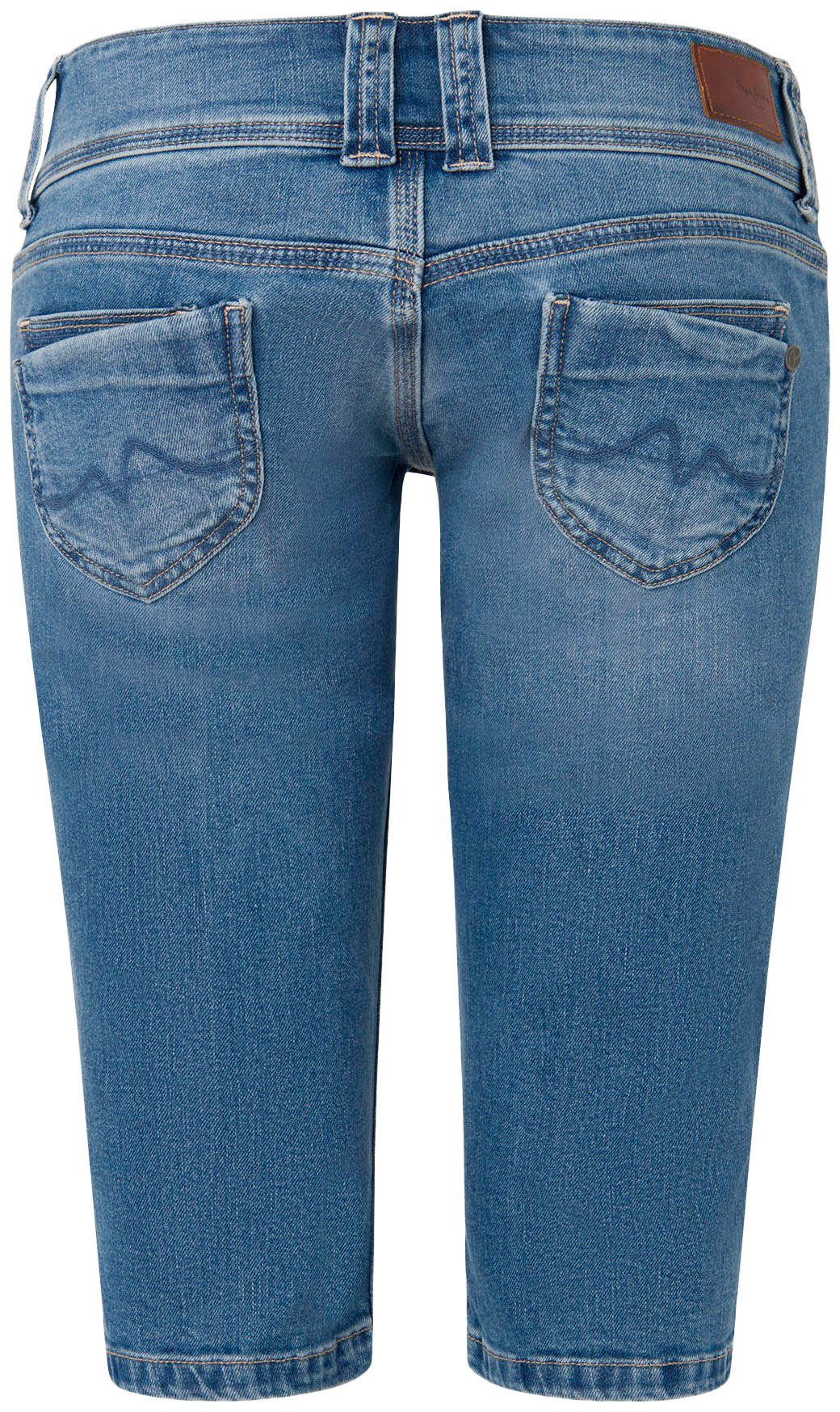Pepe Jeans Slim fit jeans Shorts SLIM CROP LW