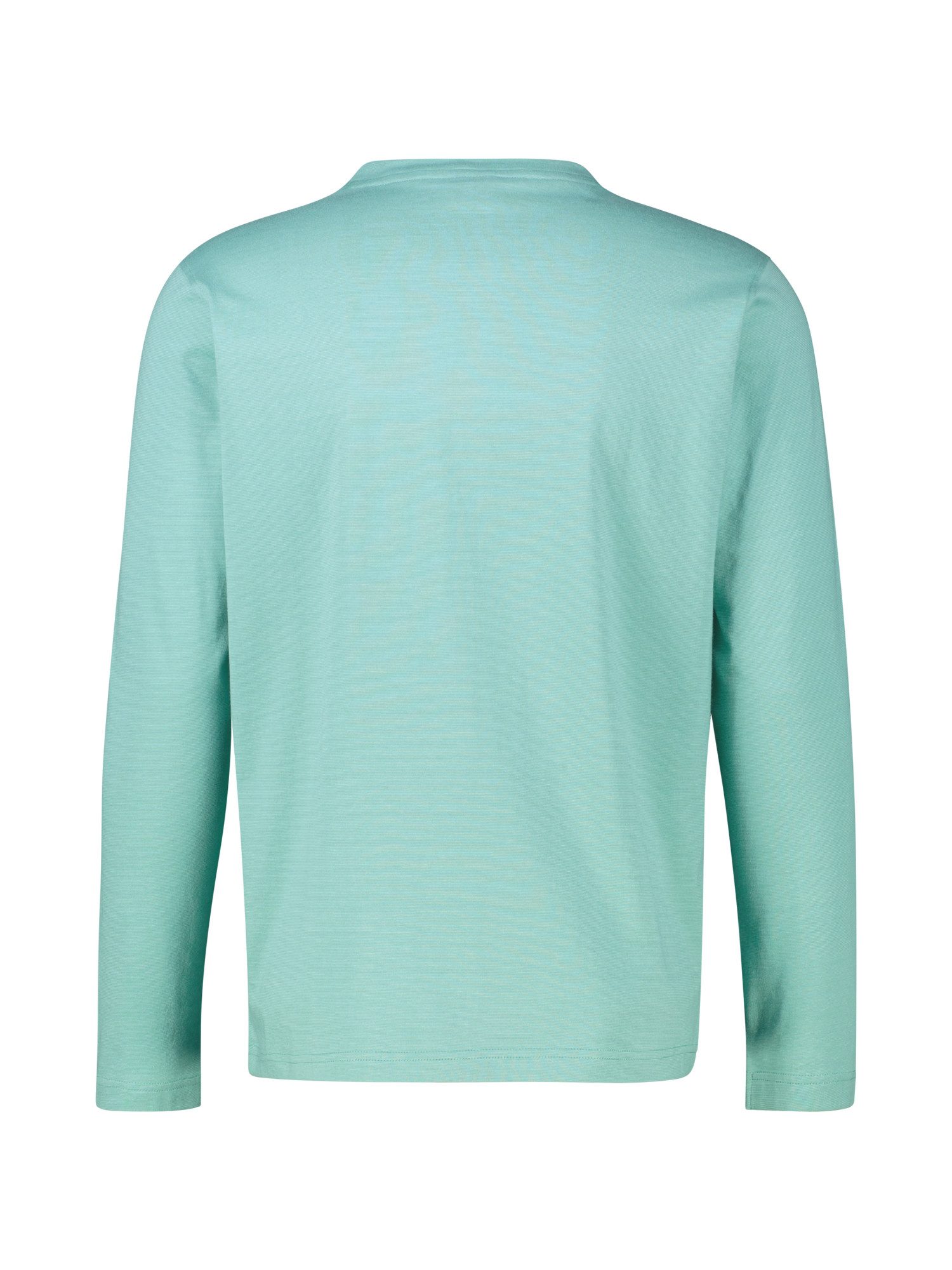 Lerros Sweatshirt LERROS Serafino-shirt met lange mouwen voor heren