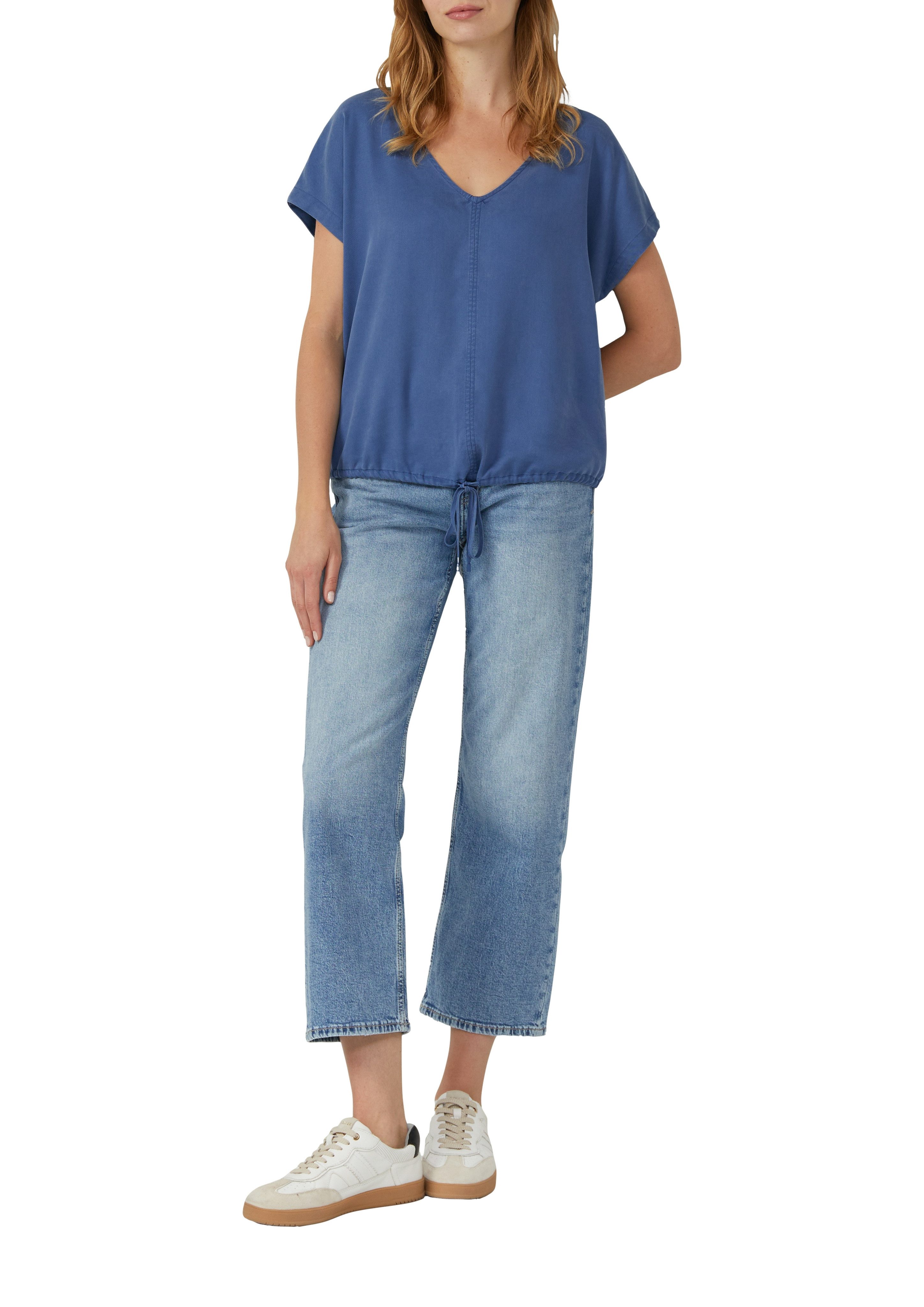 s.Oliver Blouse met korte mouwen