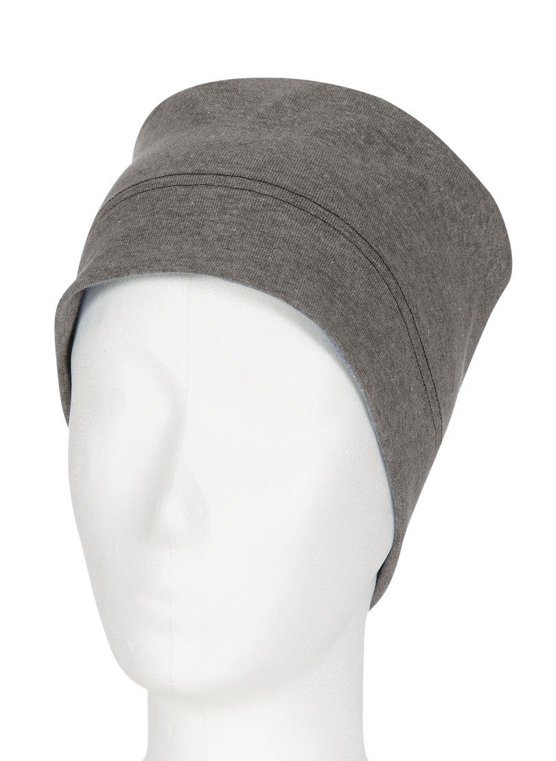 Trigema Gebreide muts TRIGEMA Soft-Cap (1 stuk) dames mutsen maat 900 paars