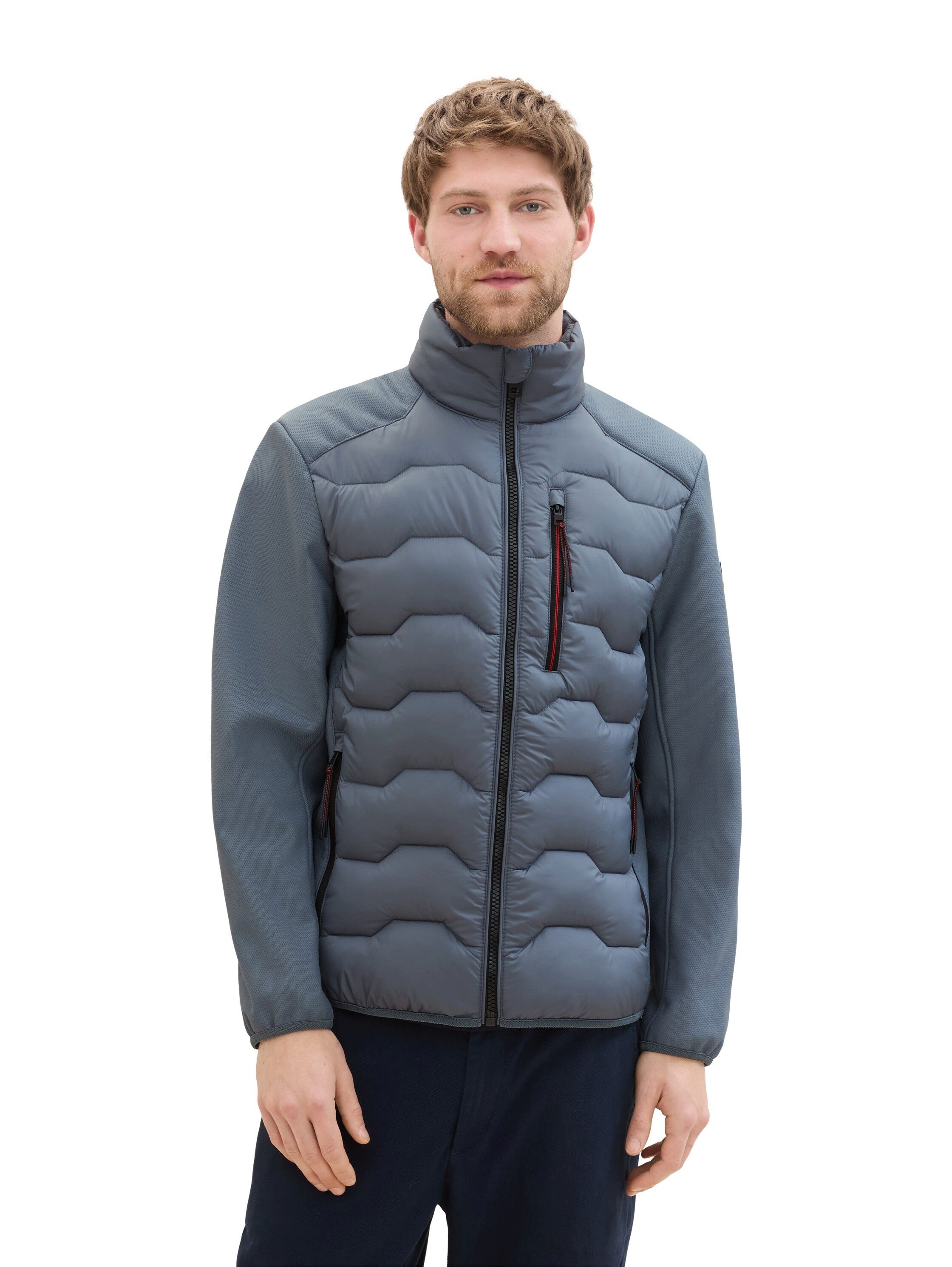Tom Tailor Hybride jas met opstaande kraag
