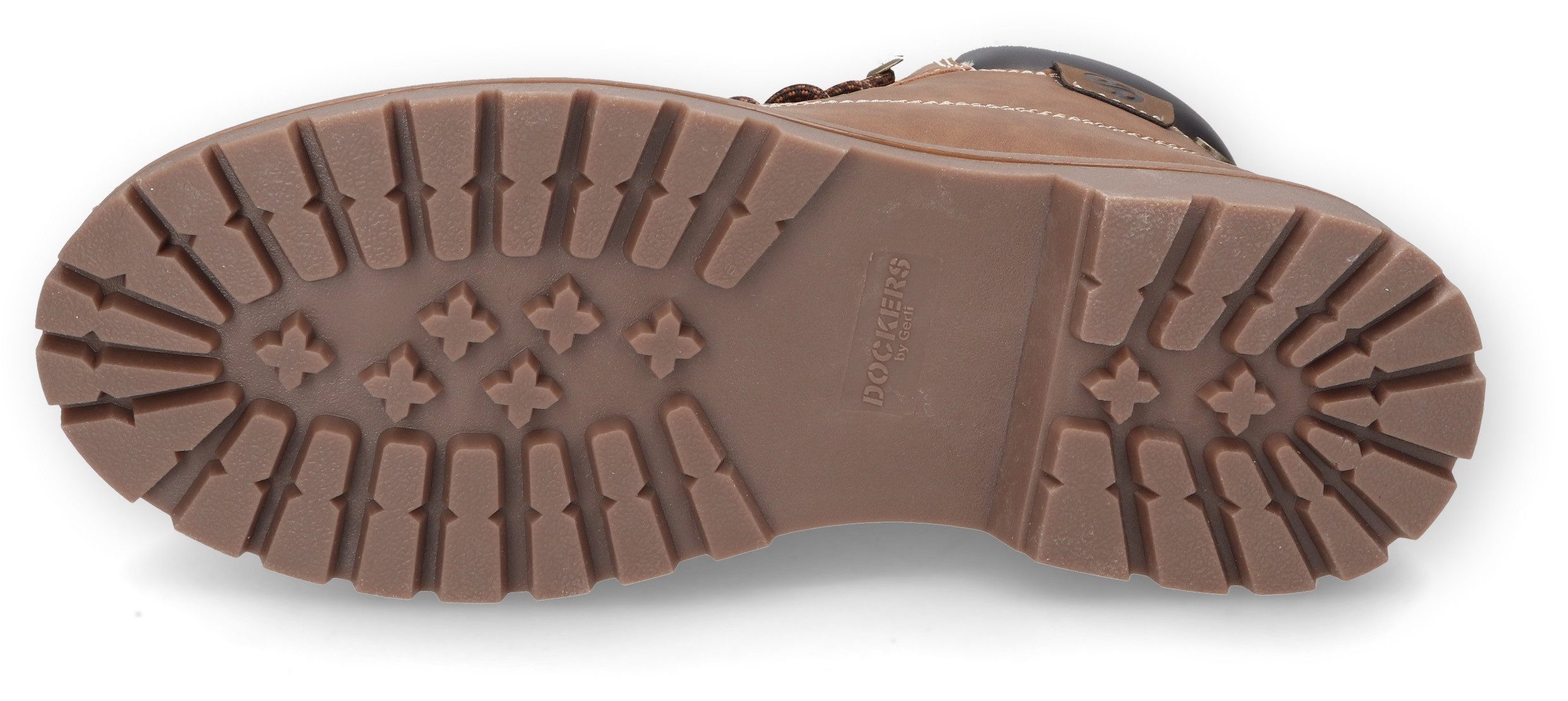 Dockers by Gerli Veterlaarzen Worker boots, wandelschoenen, veterschoenen met blokhak
