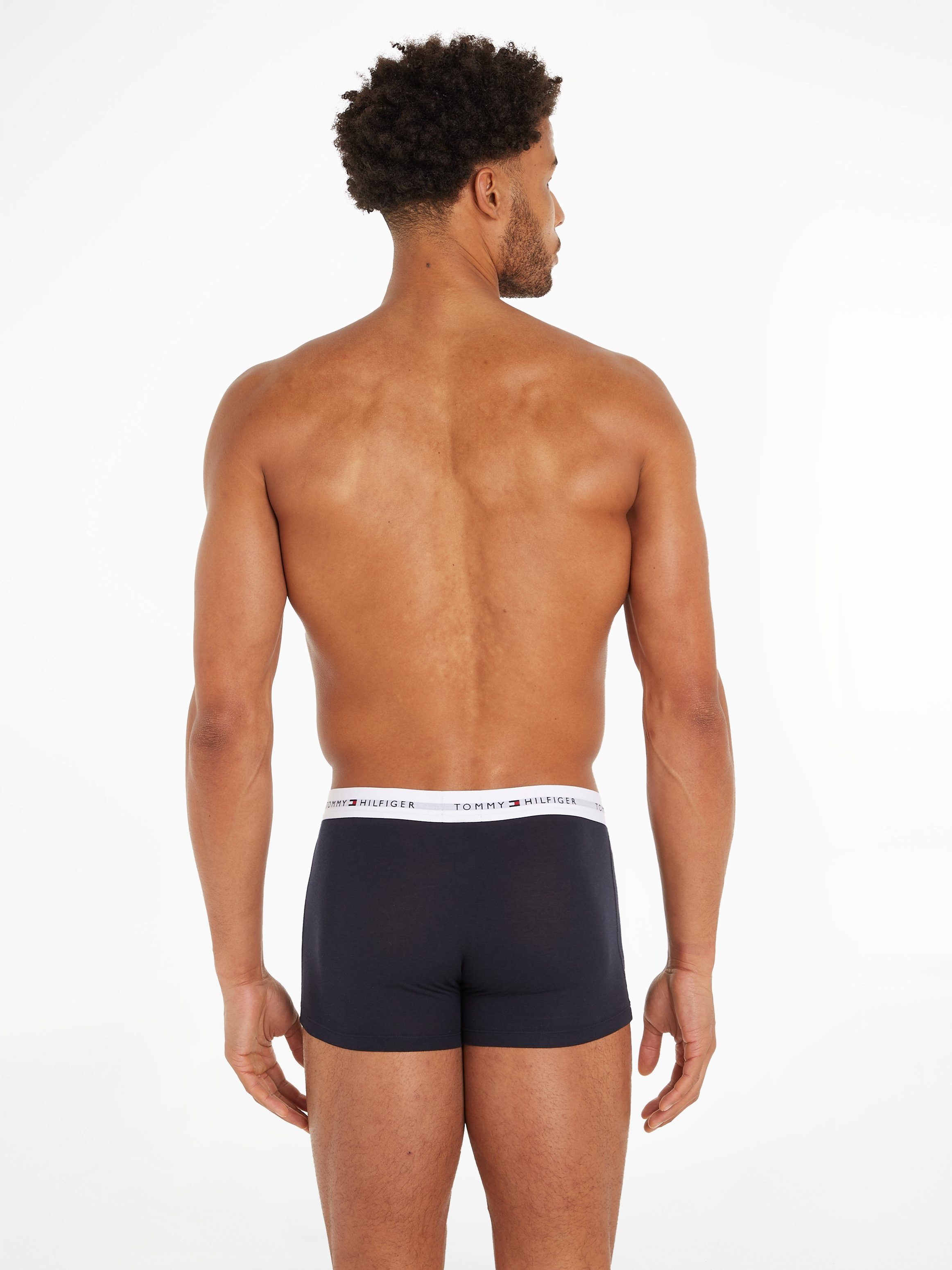 Tommy Hilfiger Underwear Boxershort 3P TRUNK met een logo-opschrift (3 stuks)