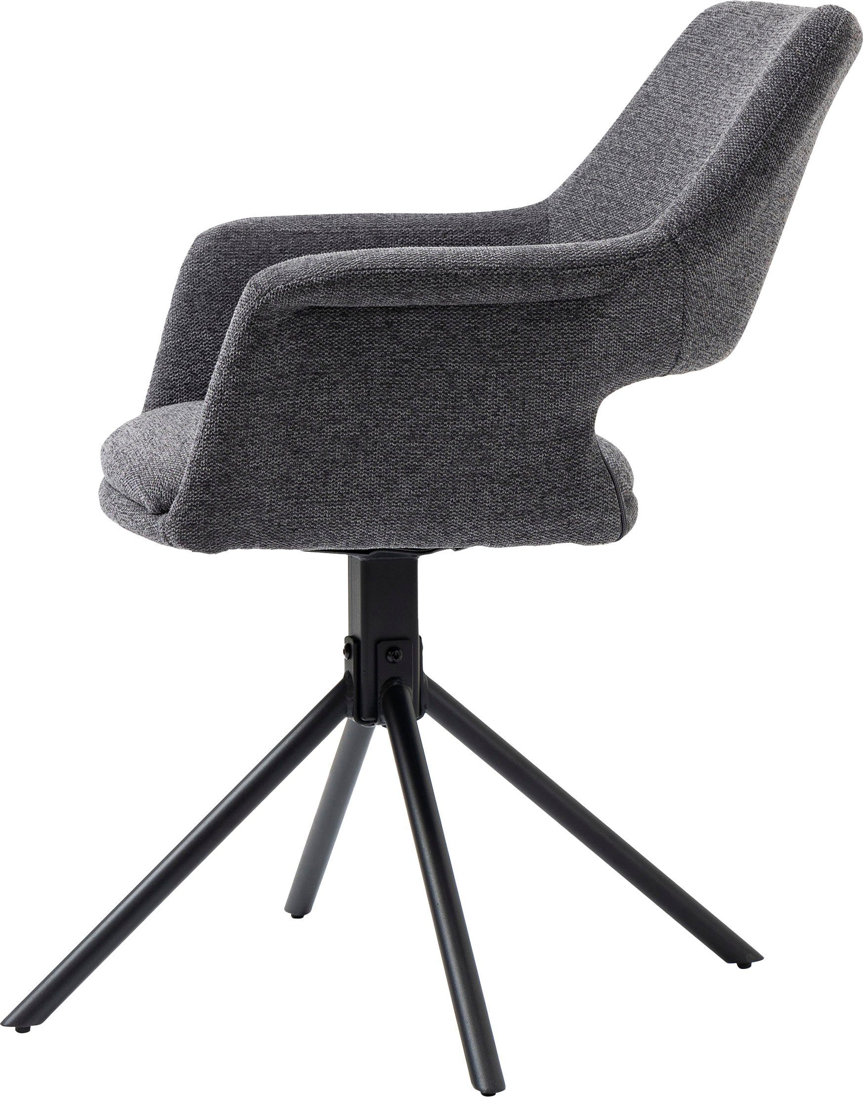 byLIVING Eetkamerstoel Elenore 360° draaibaar (set, 2 stuks)