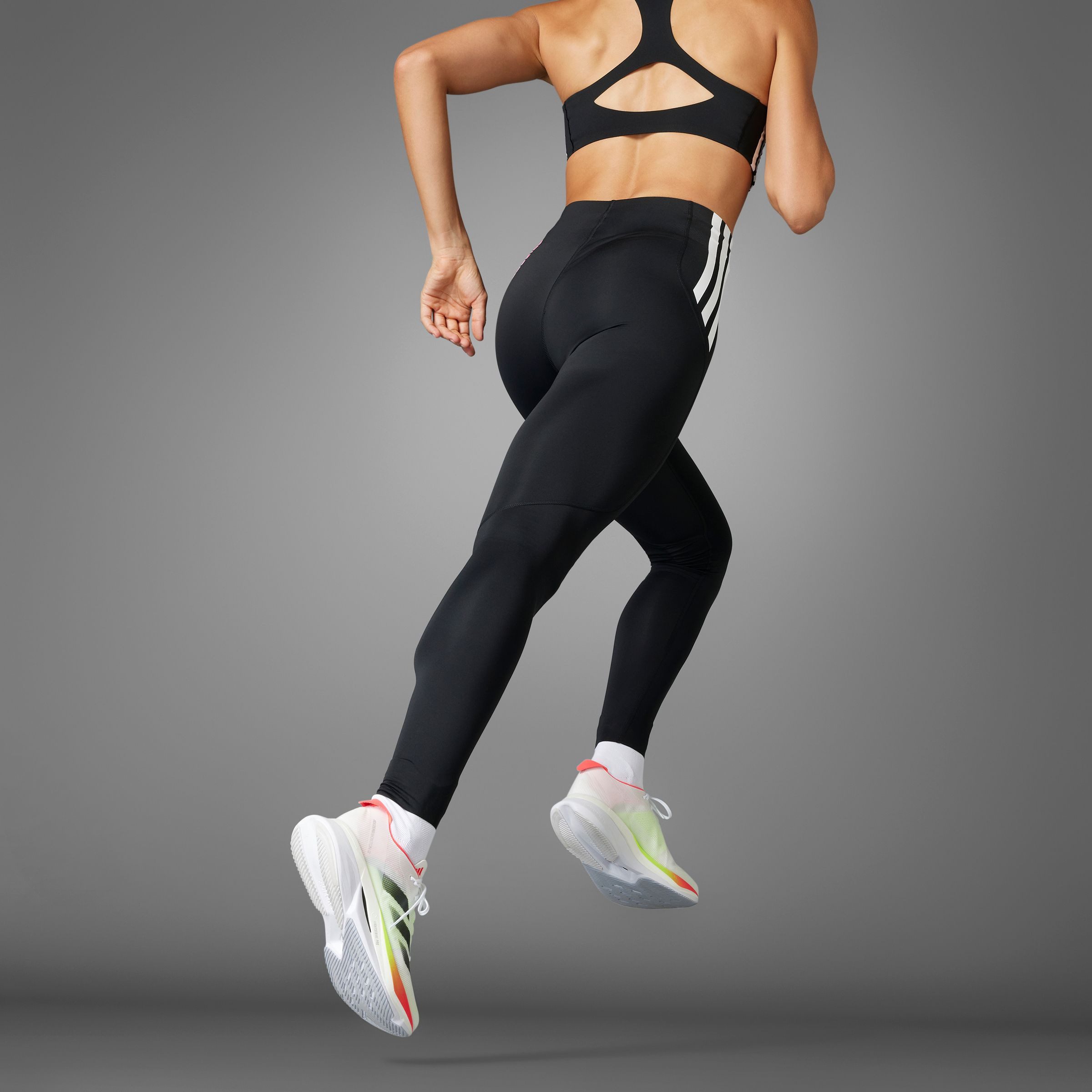 adidas Performance Runningtights Adizero 1/1 L W (1-delig)