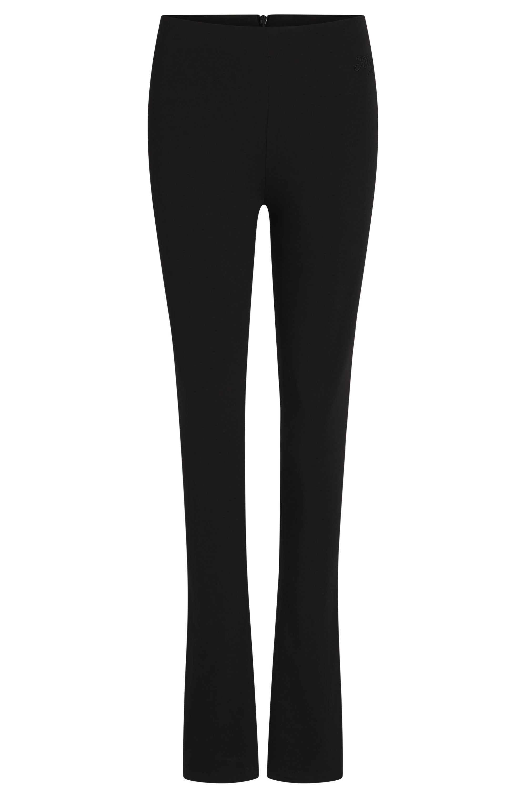 HUGO Blue Geweven broek met ritsdetail