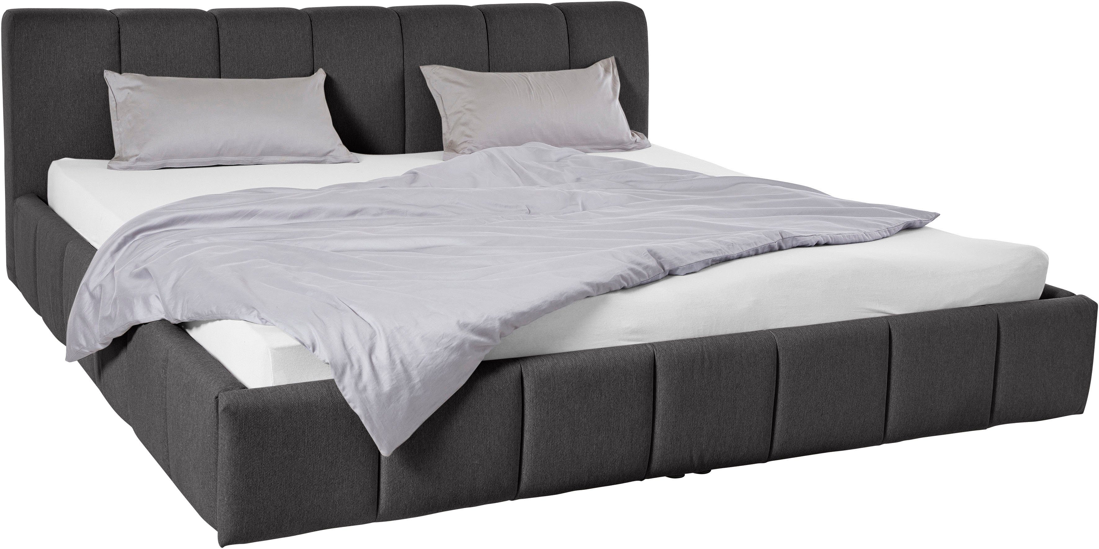 LeGer Home by Lena Gercke Gestoffeerd bed Maileen in 5 breedten en 3 kleuren, incl. rolbodem