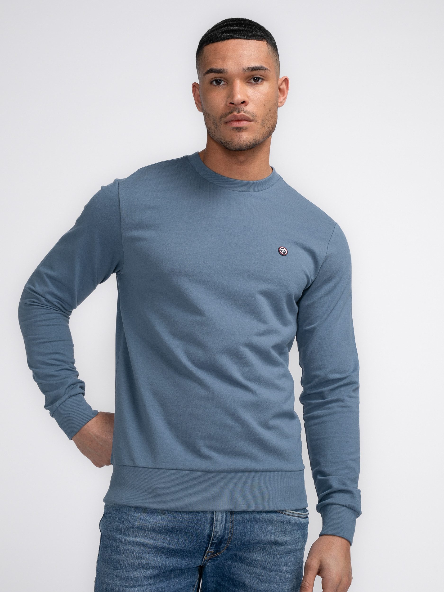 Petrol Industries Sweatshirt met logo-detail op de borst