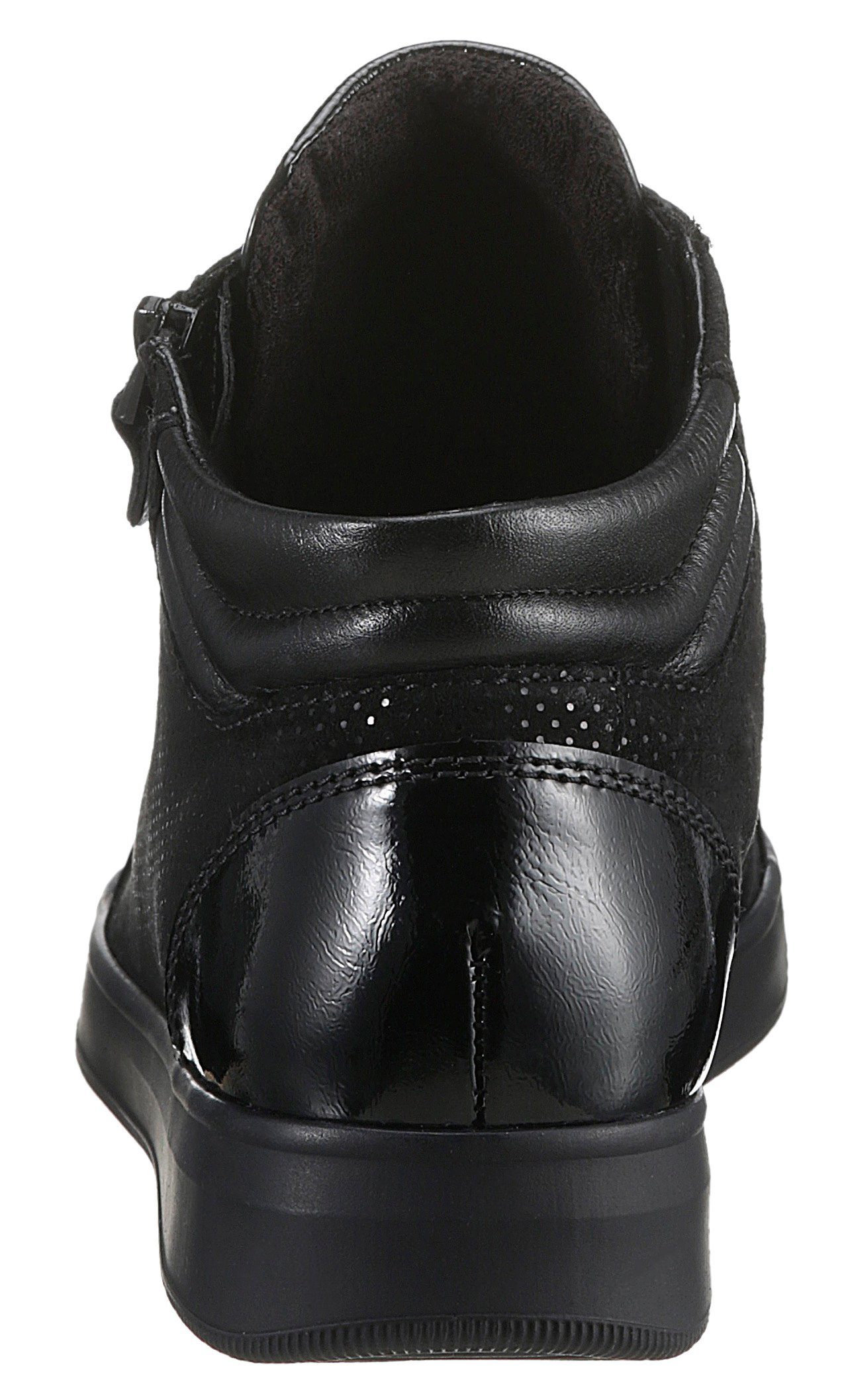 Ara Hoge veterschoenen Rome in materiaalmix, g-breedte = wijd