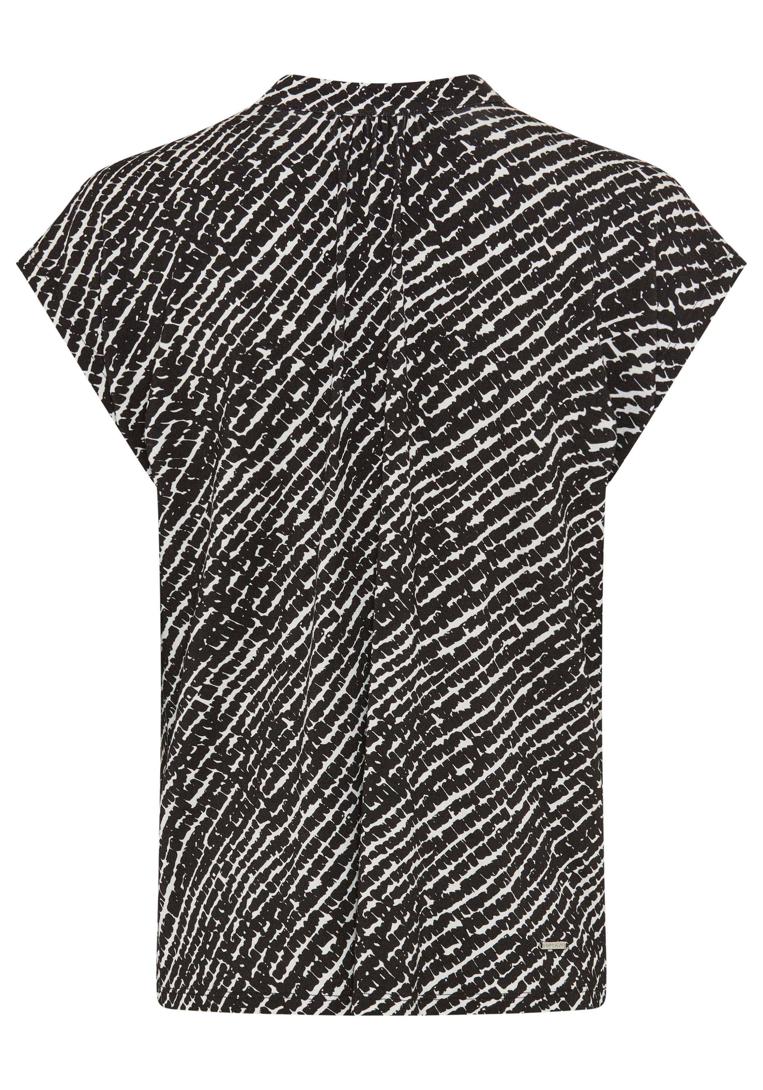 Laura Scott Shirt met korte mouwen met modieus motief - nieuwe collectie
