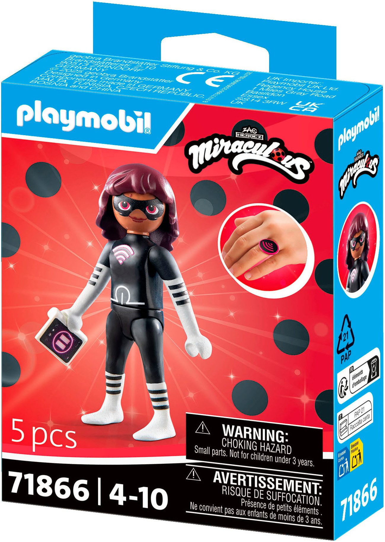 Playmobil® Constructie-speelset Miraculous: Lady Wifi (71866) (5-delig)