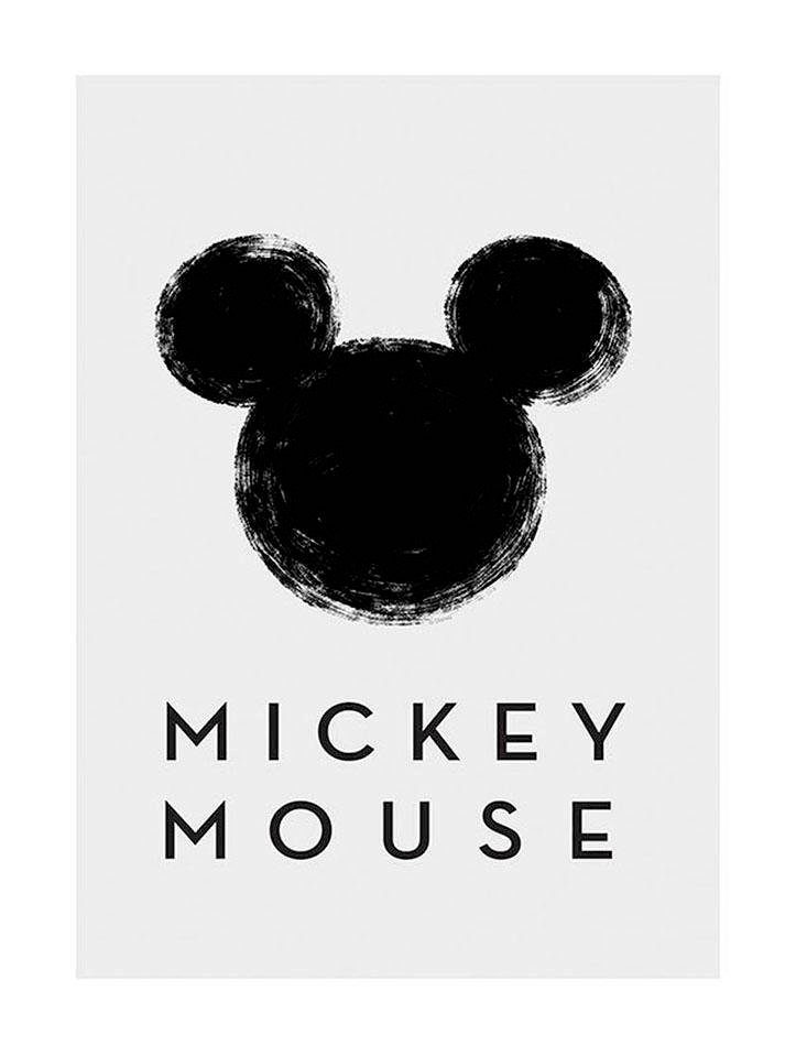 Komar Poster Mickey Mouse Silhouet Hoogte: 50 cm