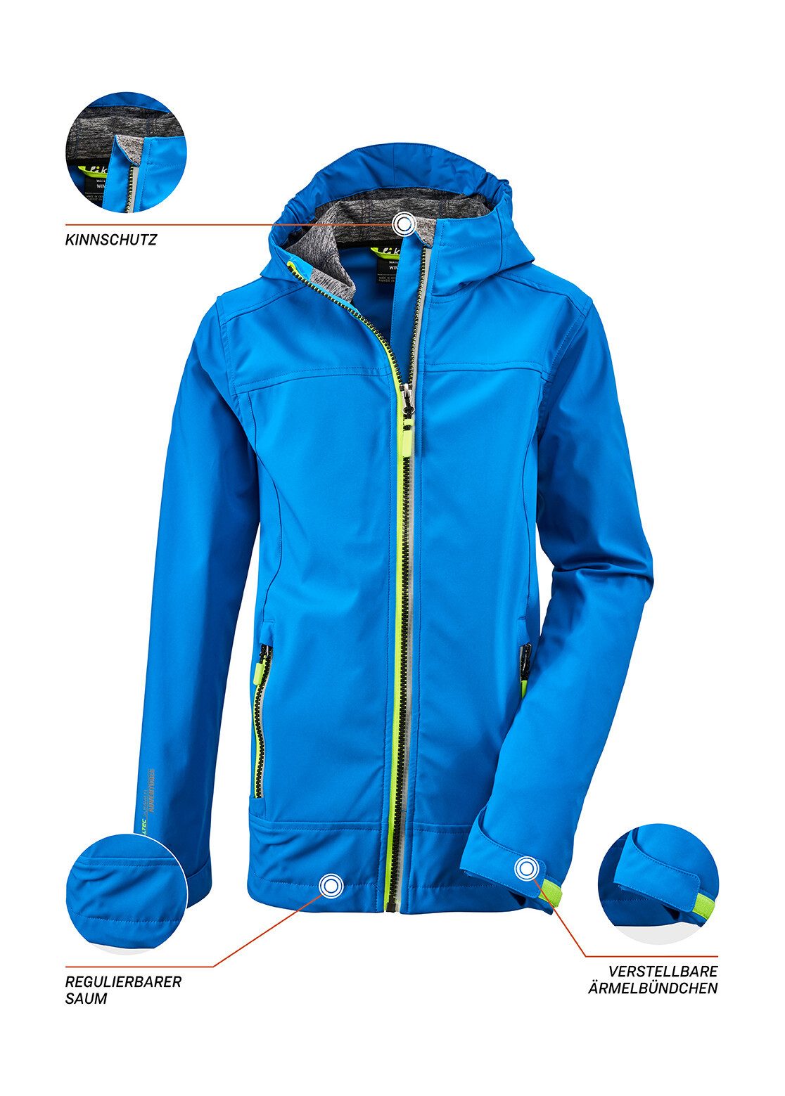Killtec Softshell-jack Adjero Jr