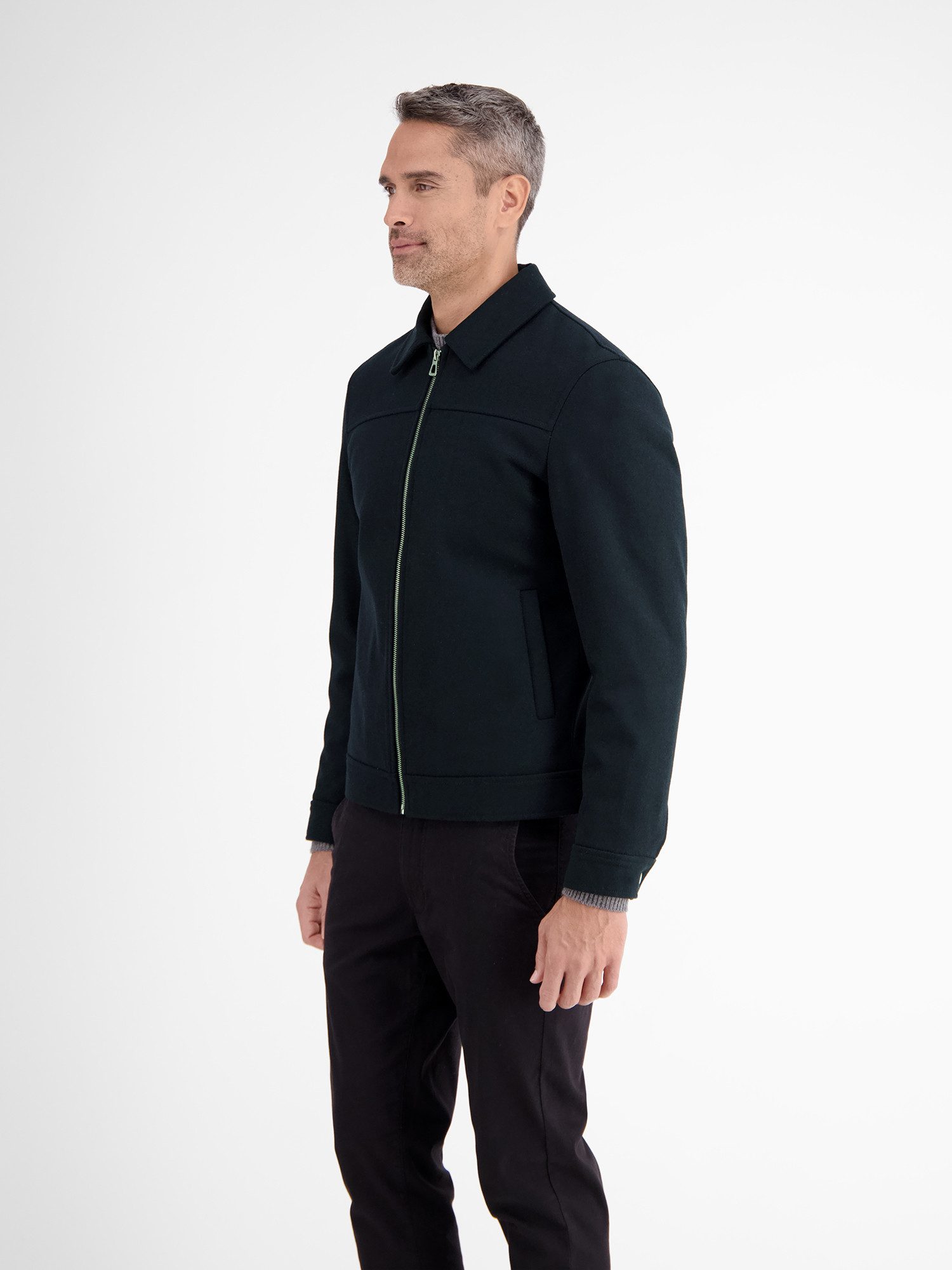 Lerros Blouson LERROS modieuze wollen blouson