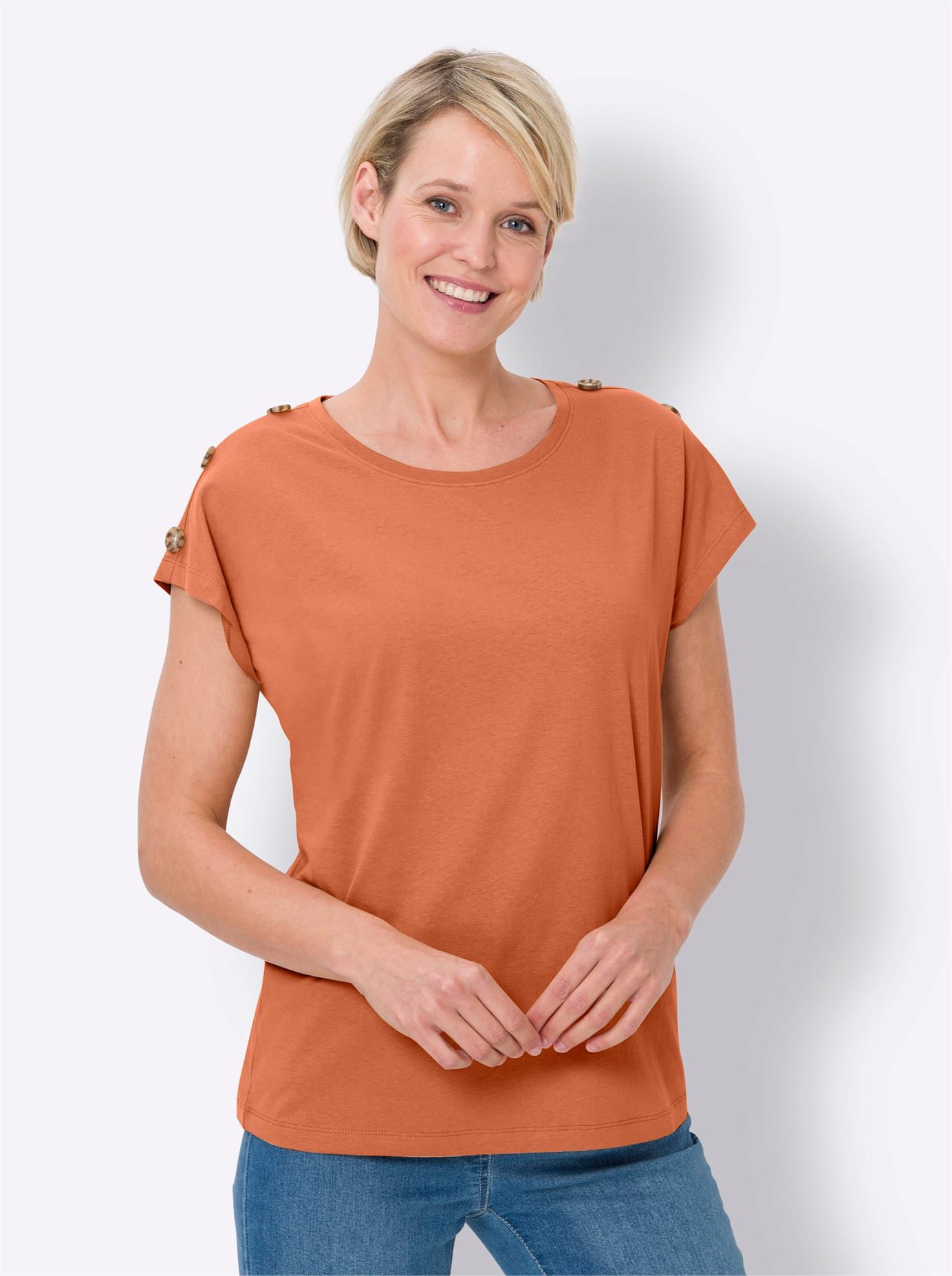 Classic Basics Shirt met korte mouwen (1-delig)