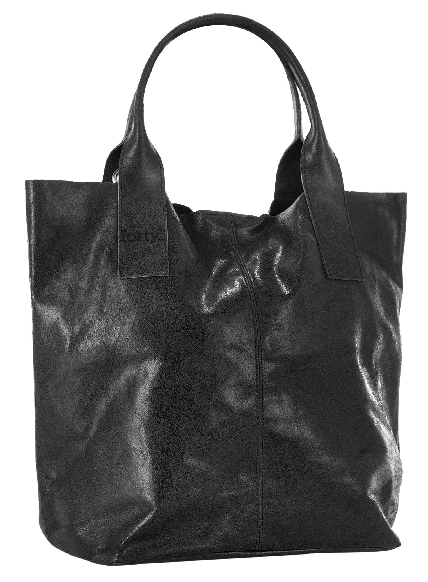 Forty Degrees Shopper echt leer, made in italy