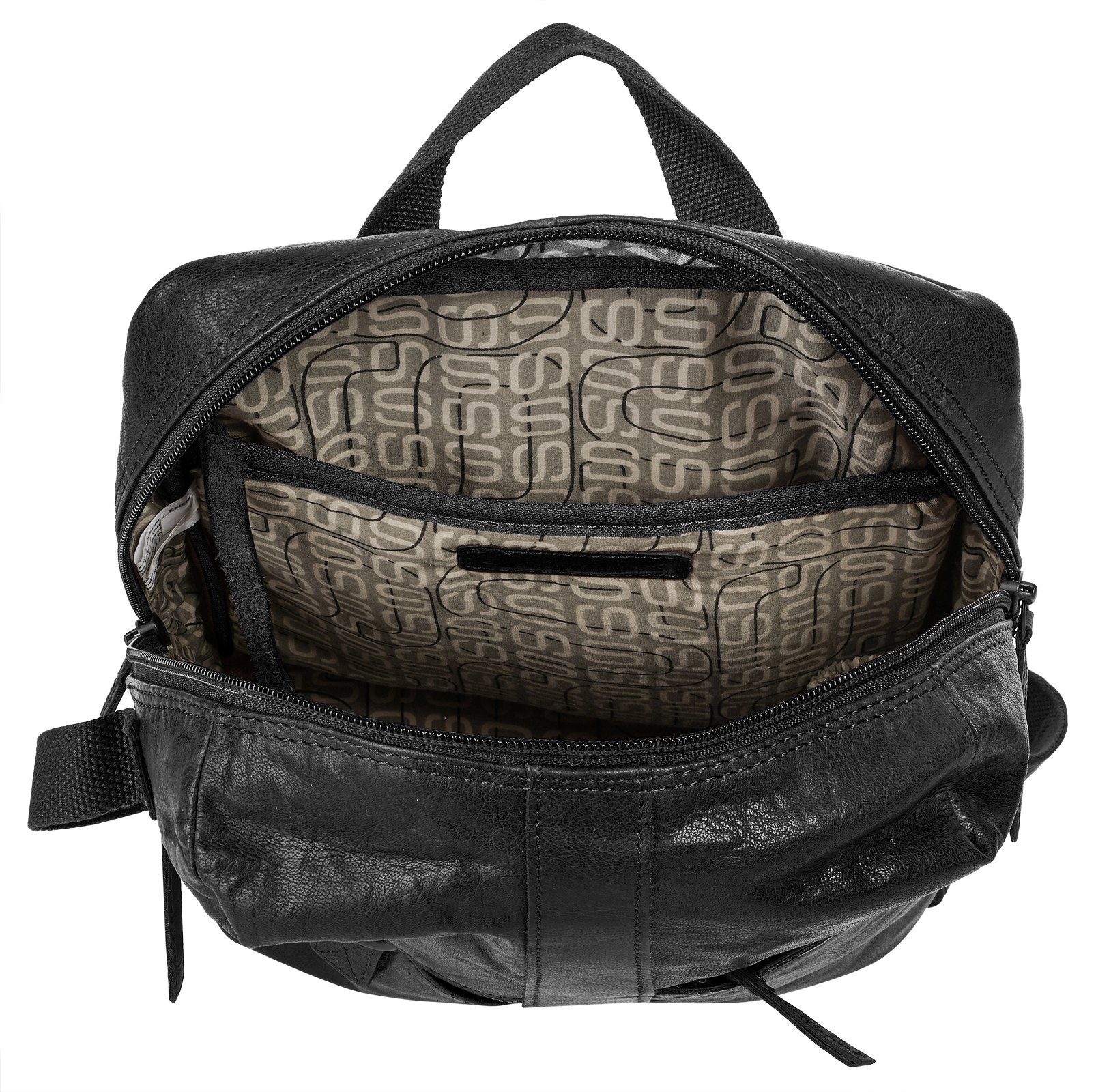 Spikes & Sparrow Laptoprugzak echt leder