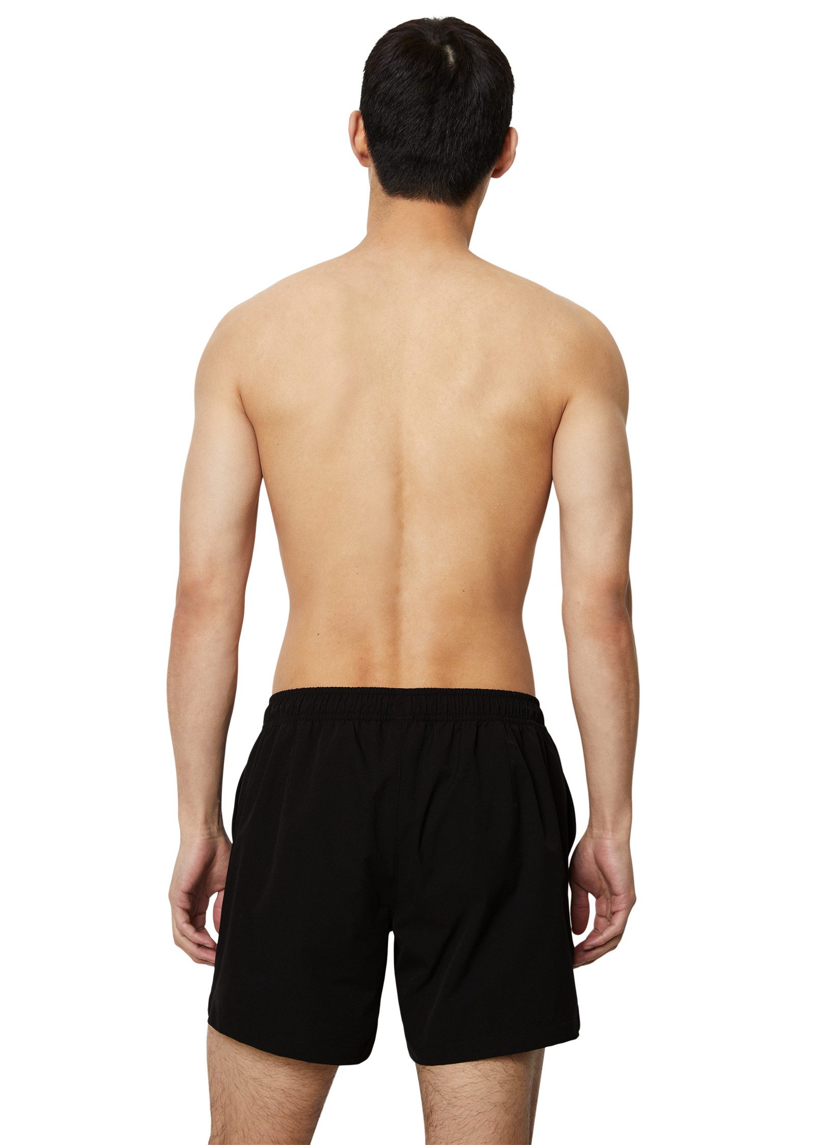 Marc O'Polo Zwemshort Essentials met stijlvolle logoprint