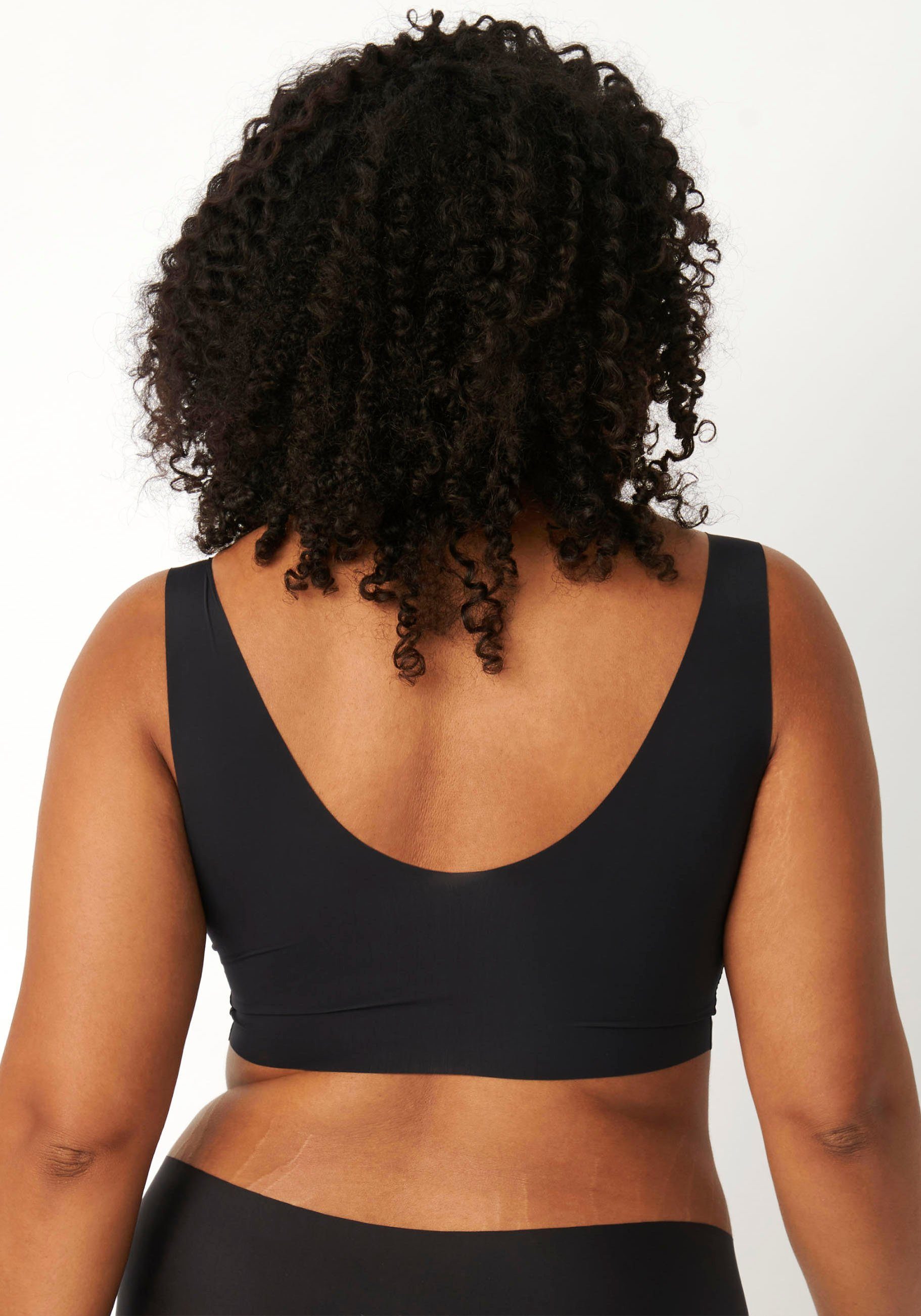 Sloggi Bustier ZERO Feel Top EX 2P naadloos en onzichtbaar (2-delig, Set van 2)