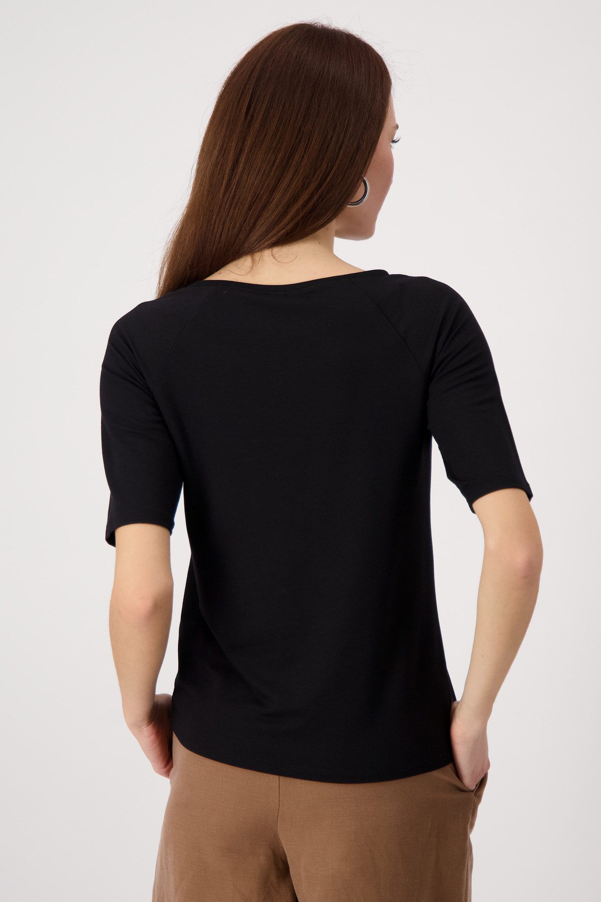 Monari T-shirt Shirt Buenos Met een ronde hals