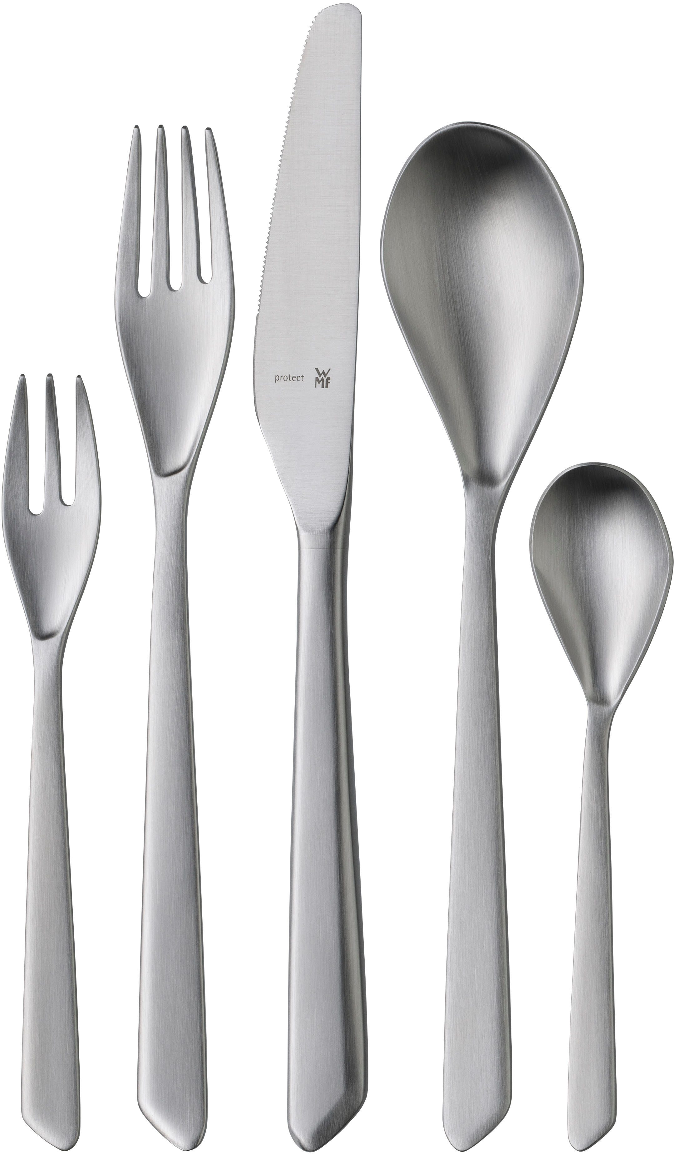 WMF Bestekset Neo ergonomisch, cromargan protect (set) besteksets zilver(kleur)