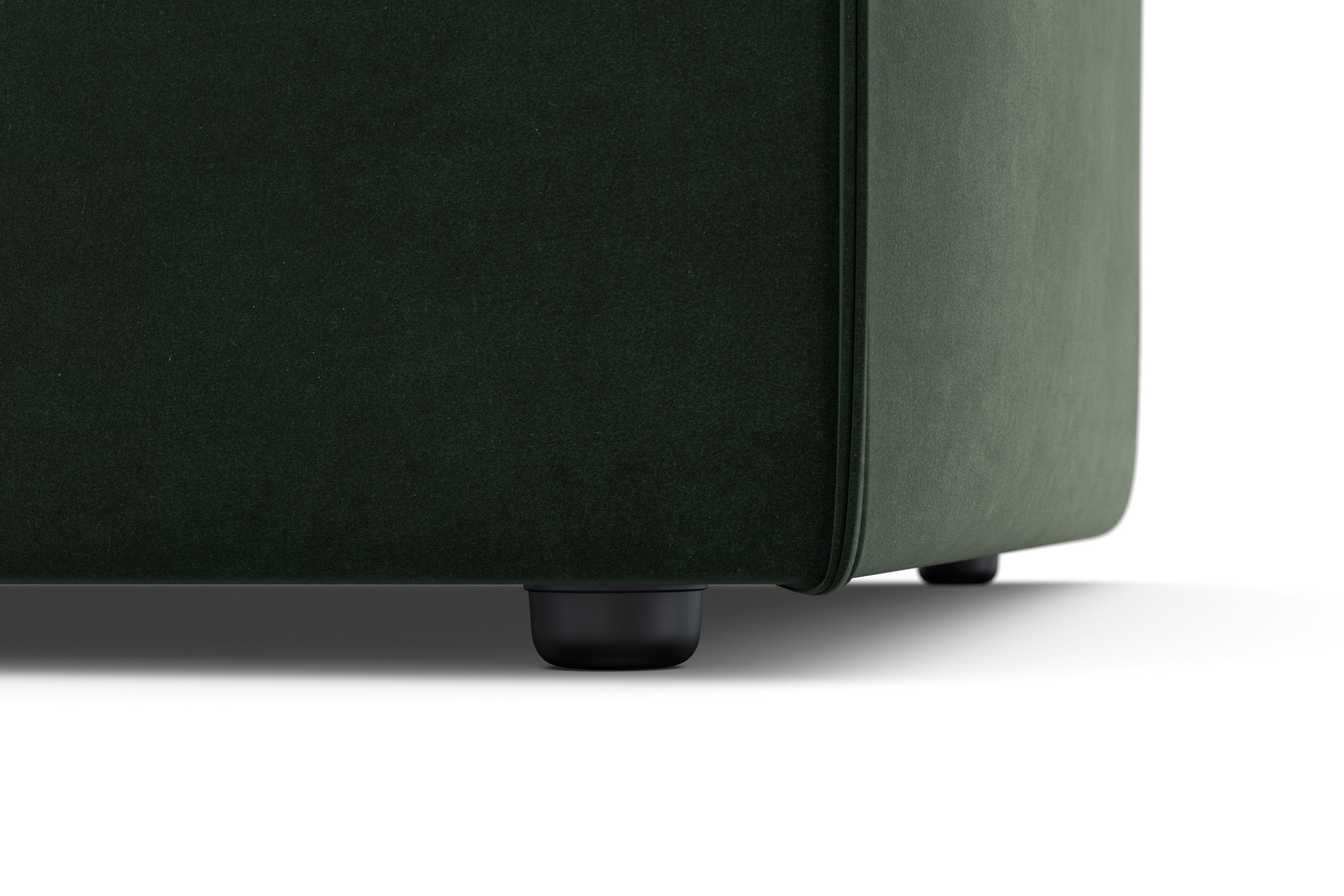 RAUM.ID Bank-hoekelement Merid, sofa-element, afmetingen B/D/H: 97/97/46 cm als module of apart te gebruiken, voor individuele samenstelling
