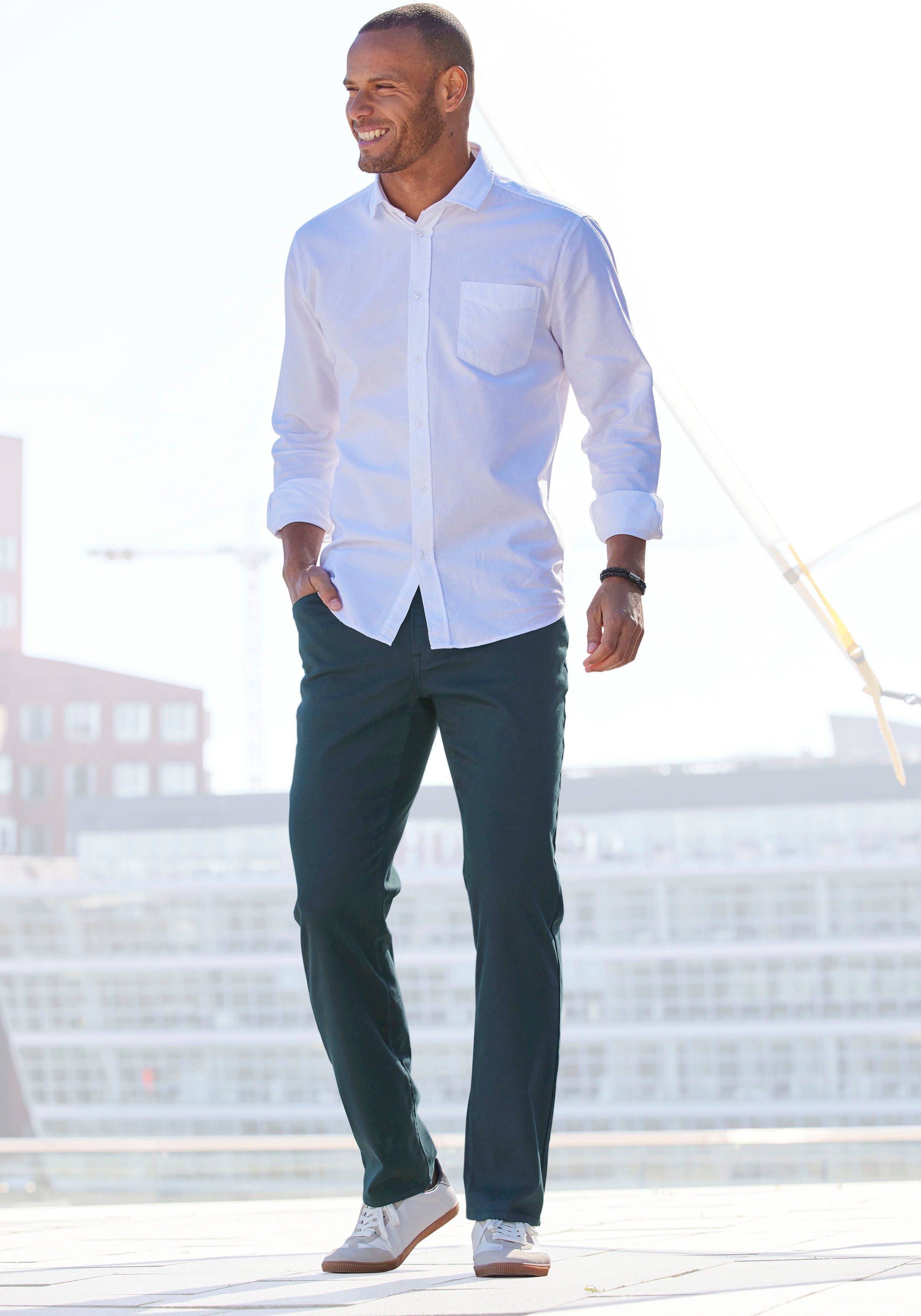 John Devin Chino Regular-fit 5-pocket broek