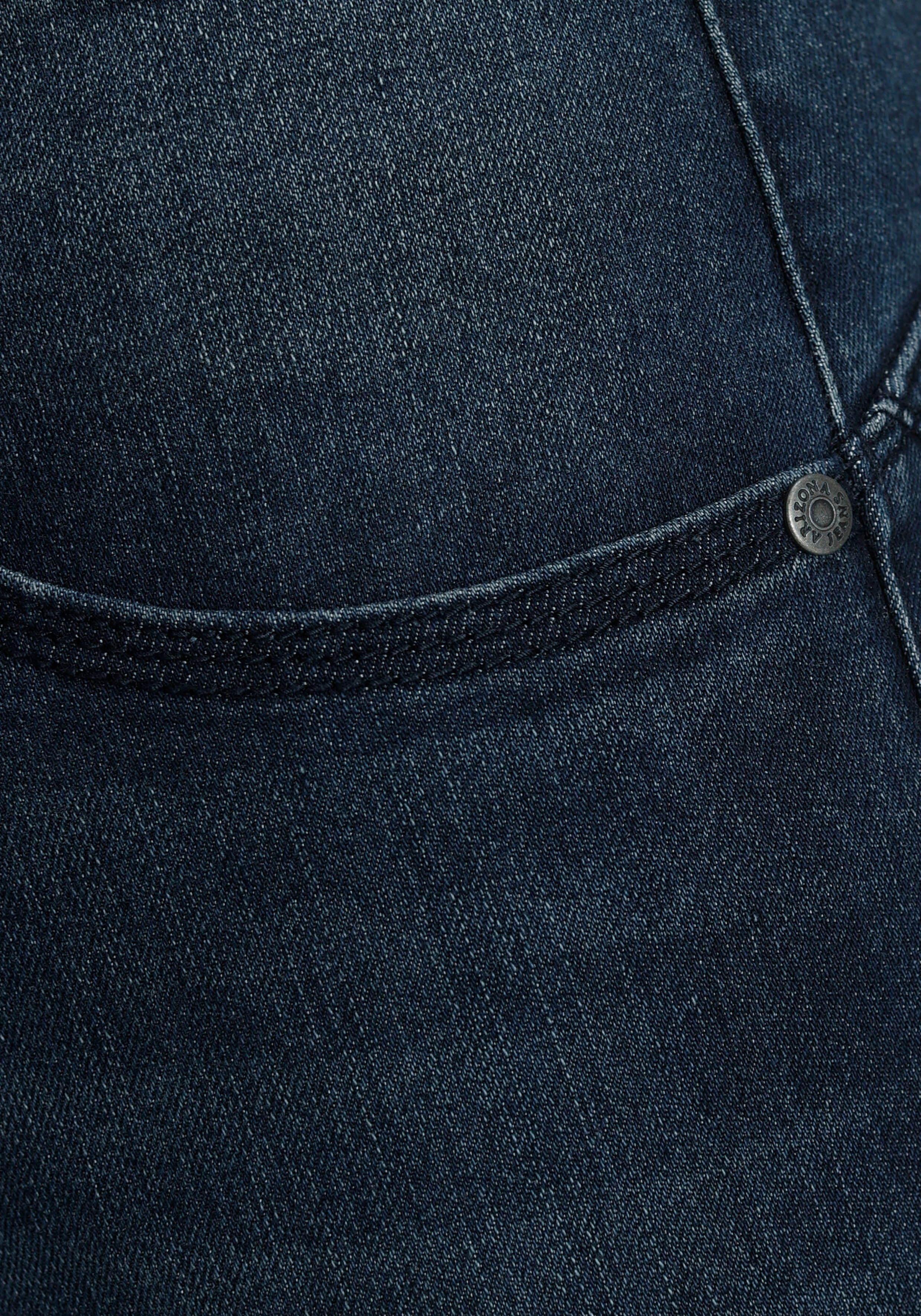 Arizona Skinny fit jeans Shaping skinny pasvorm, normale taille, in stretchkwaliteit, used-look