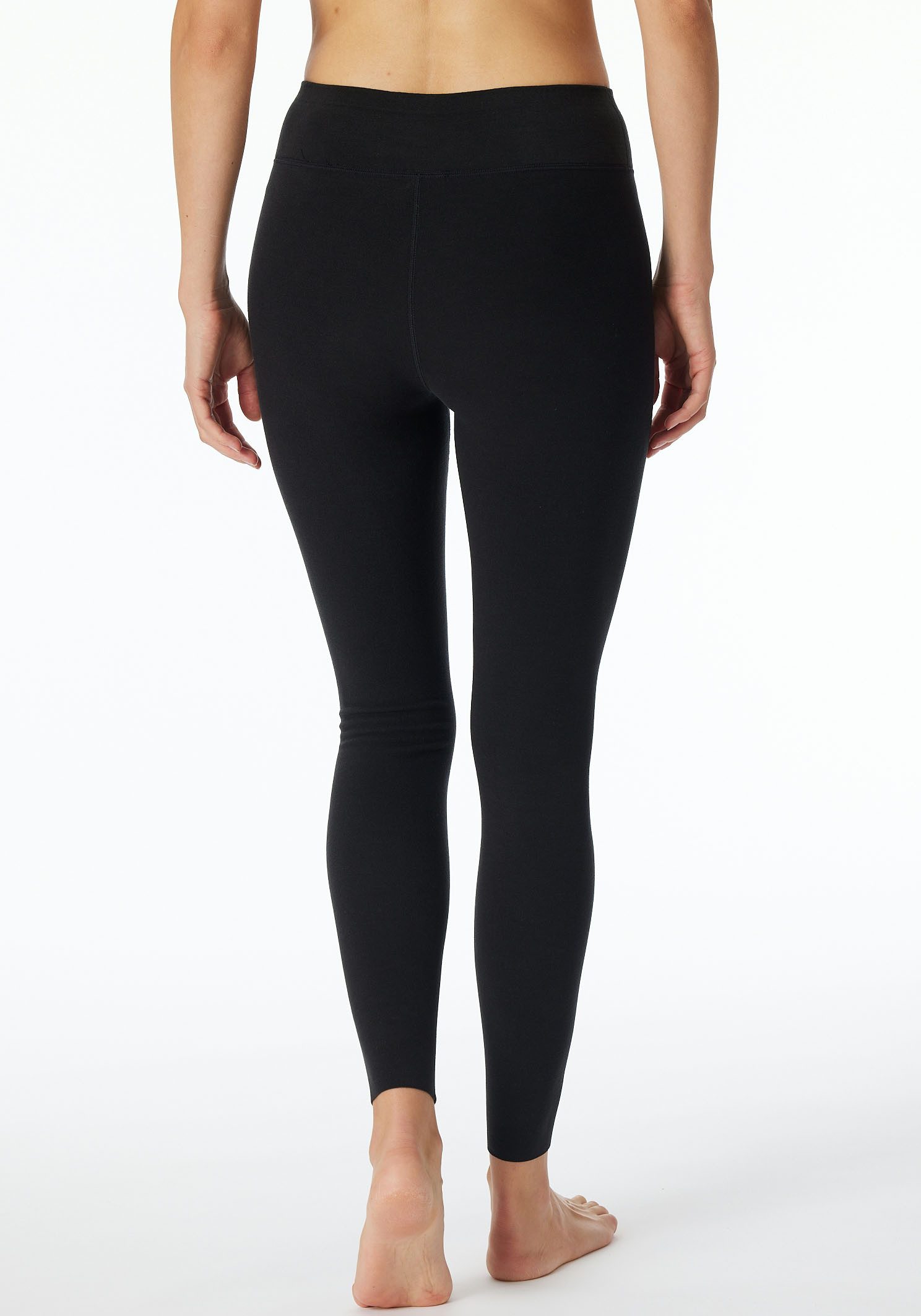 Schiesser Lange onderbroek INVISIBLE SOFT WARMING met van binnen opgeruwd materiaal voor warm draaggevoel