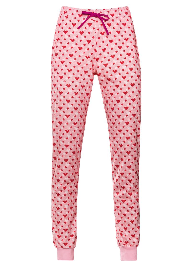 Trigema Pyjama TRIGEMA Pyjamabroek met Allover-print (1-delig)