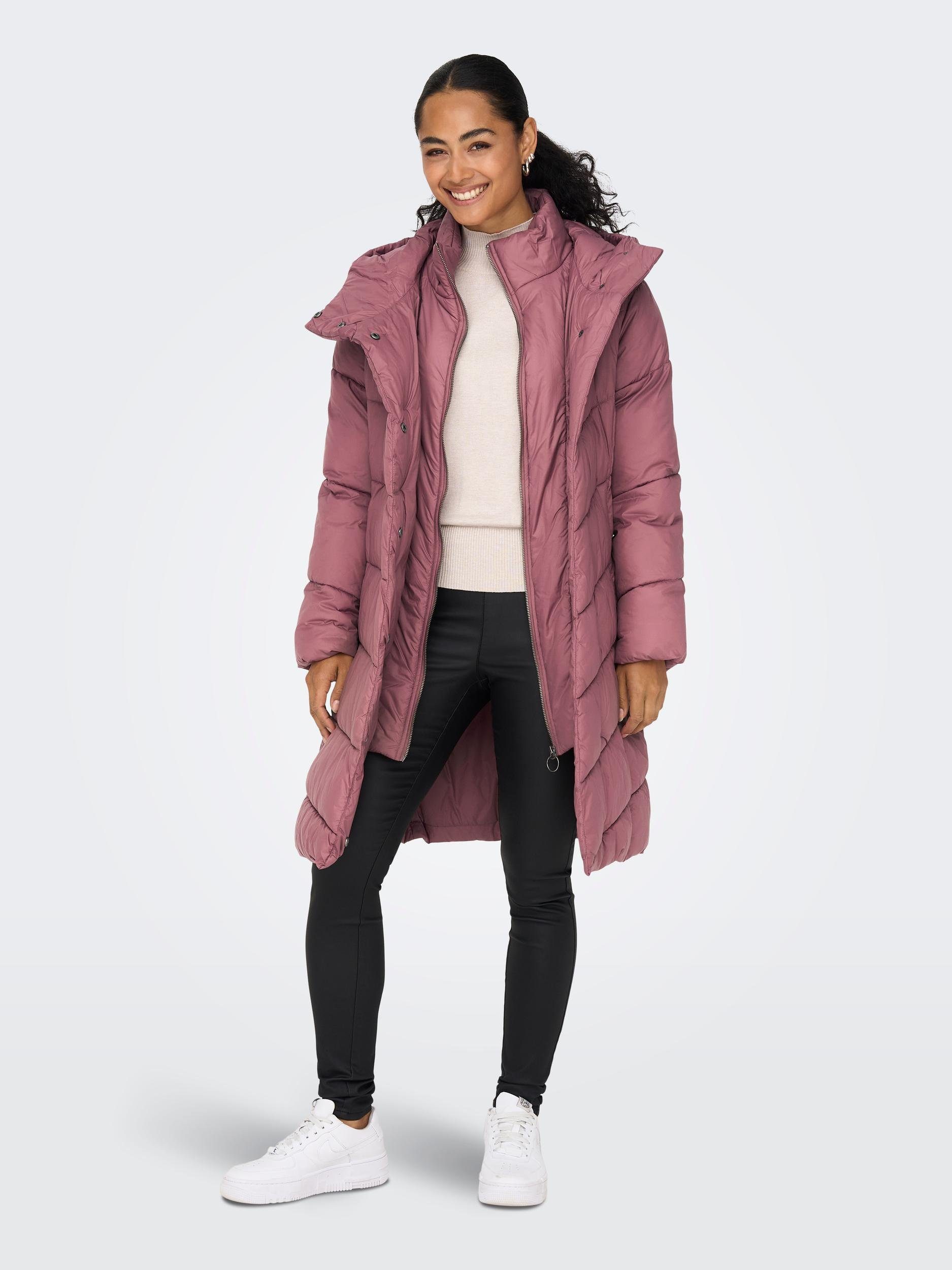Only Gewatteerde jas ONLAUDREY LONG PUFFER CC OTW